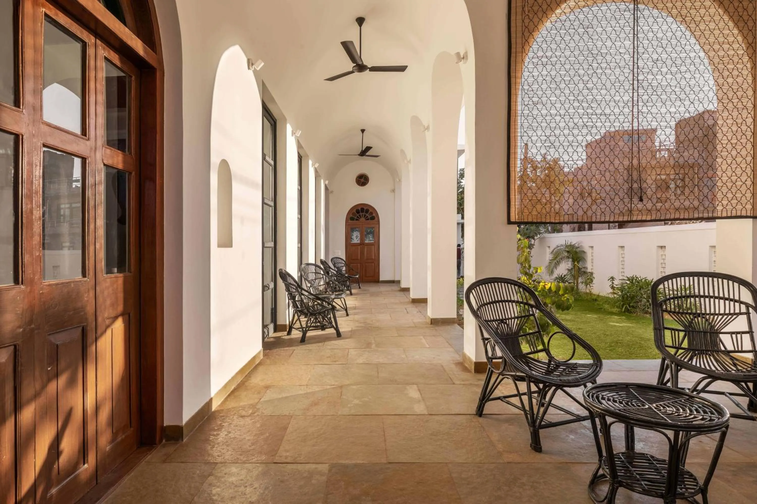 Facade/entrance in DanCenter by CheckIn House of Jasol Jaipur