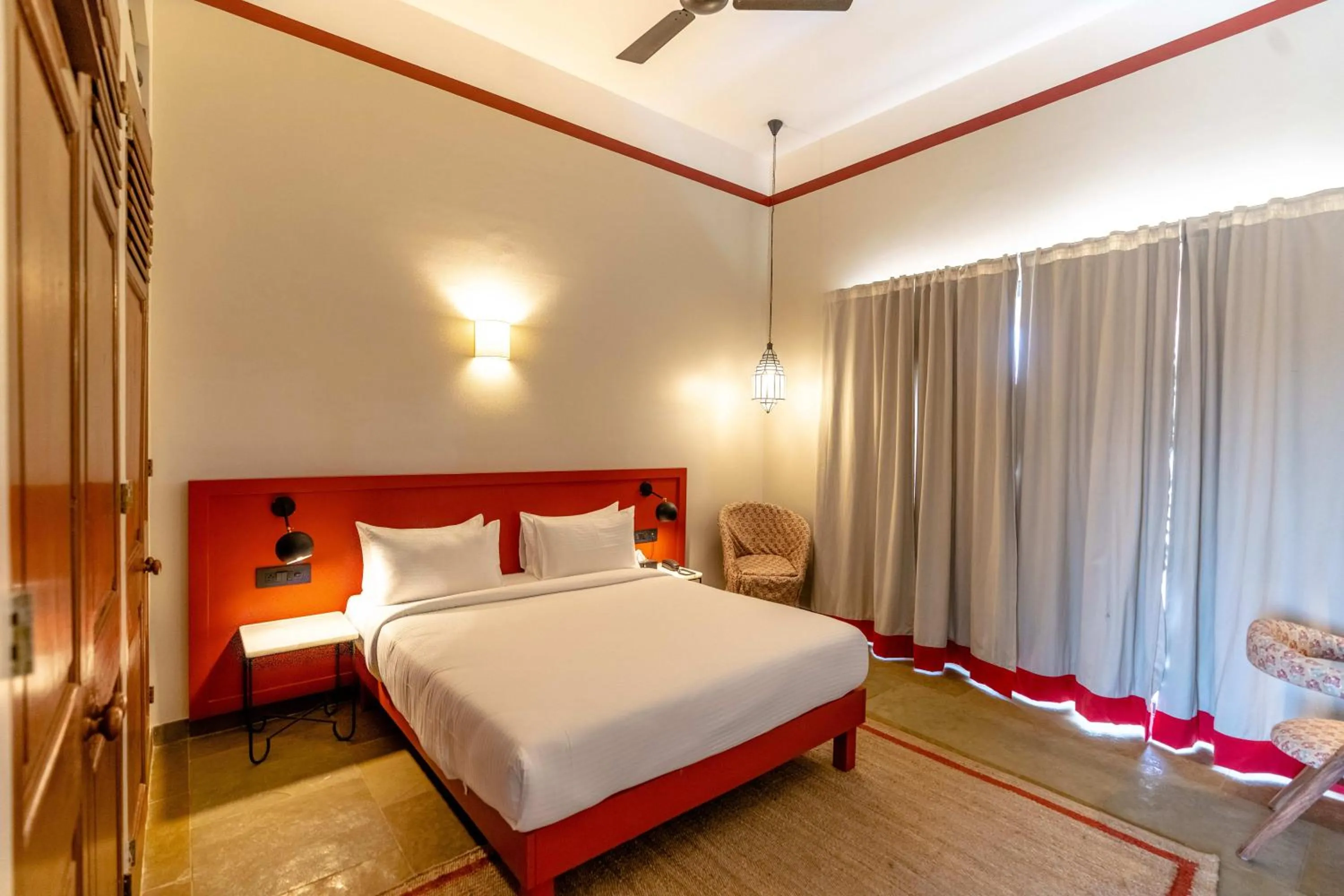 Bedroom, Bed in DanCenter by CheckIn House of Jasol Jaipur