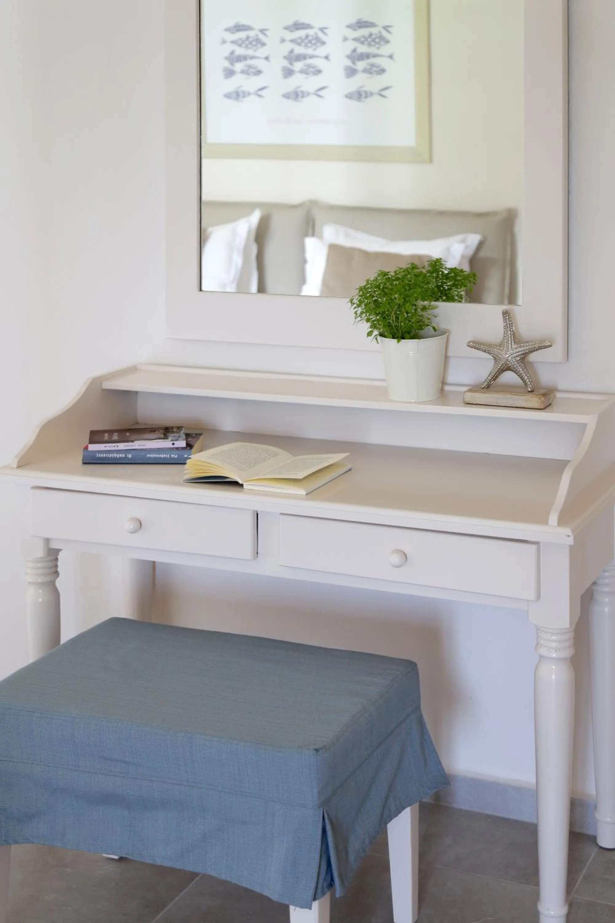 Decorative detail in Skopelos Village Hotel