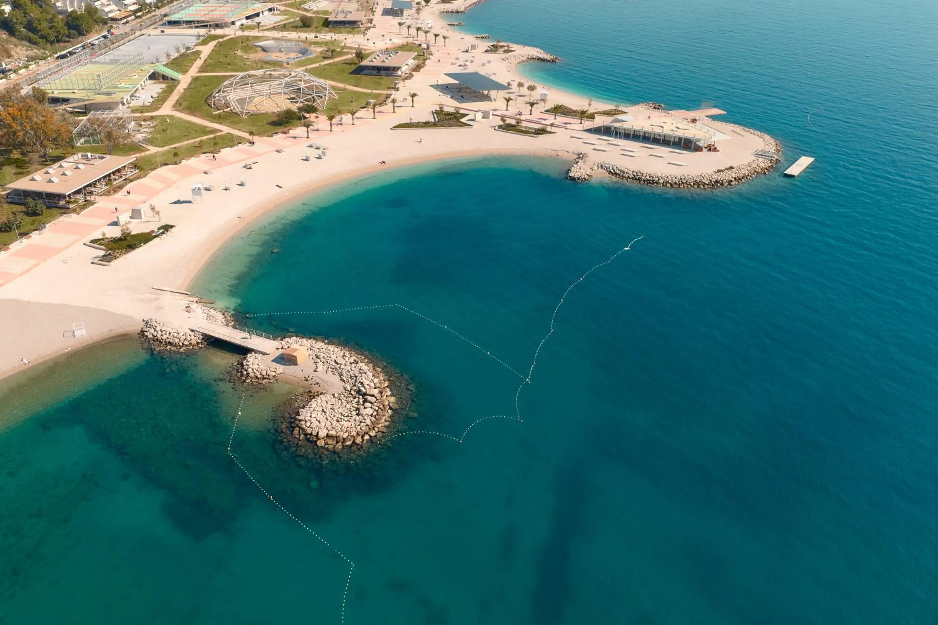 Beach in Sun Spalato Adris