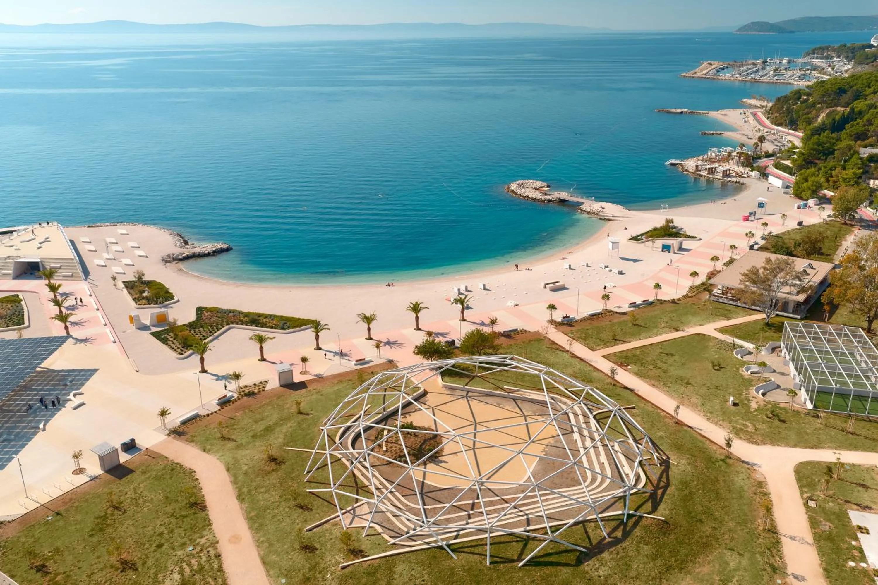 Beach in Sun Spalato Adris