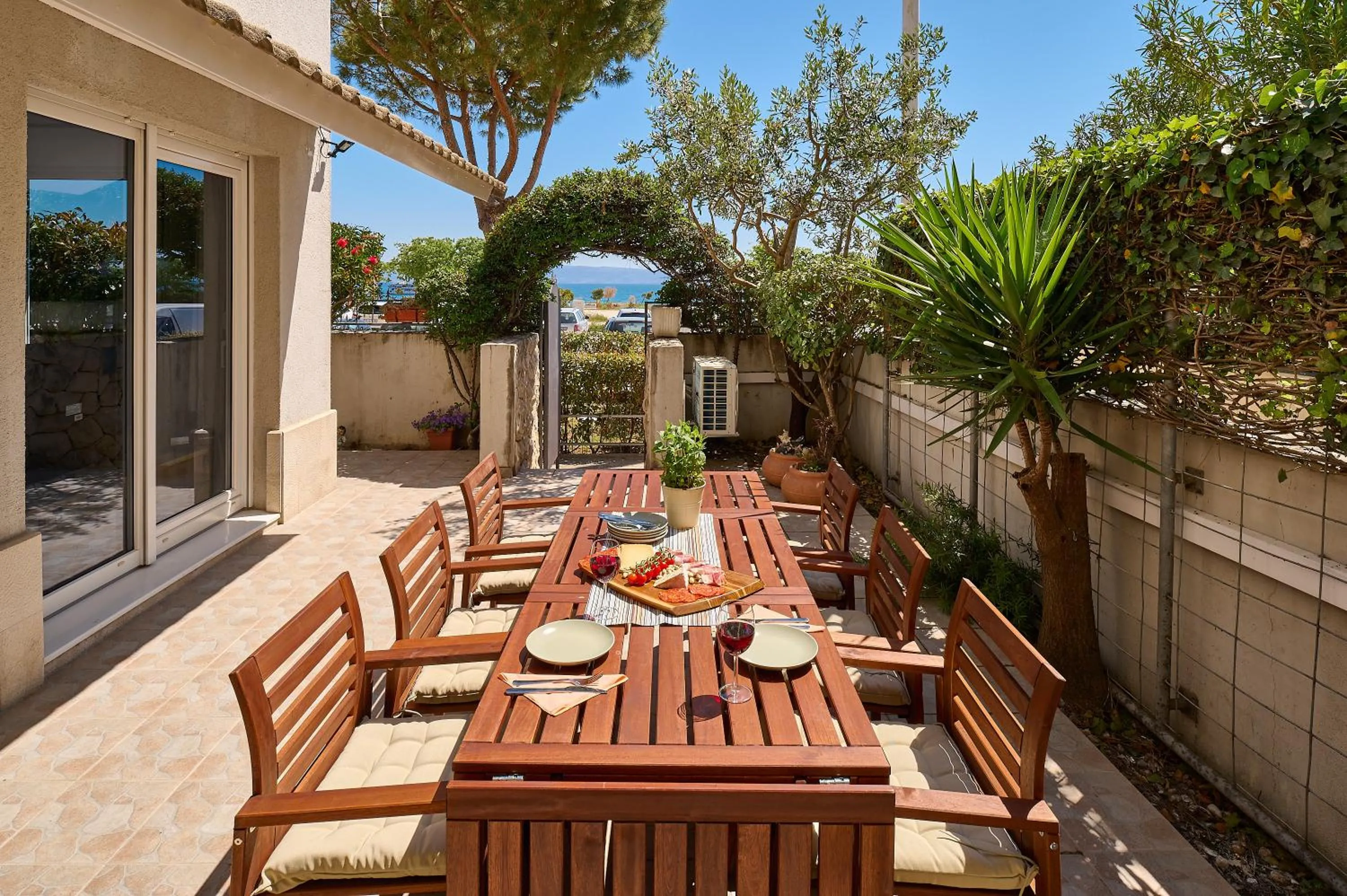 Patio in Sun Spalato Adris