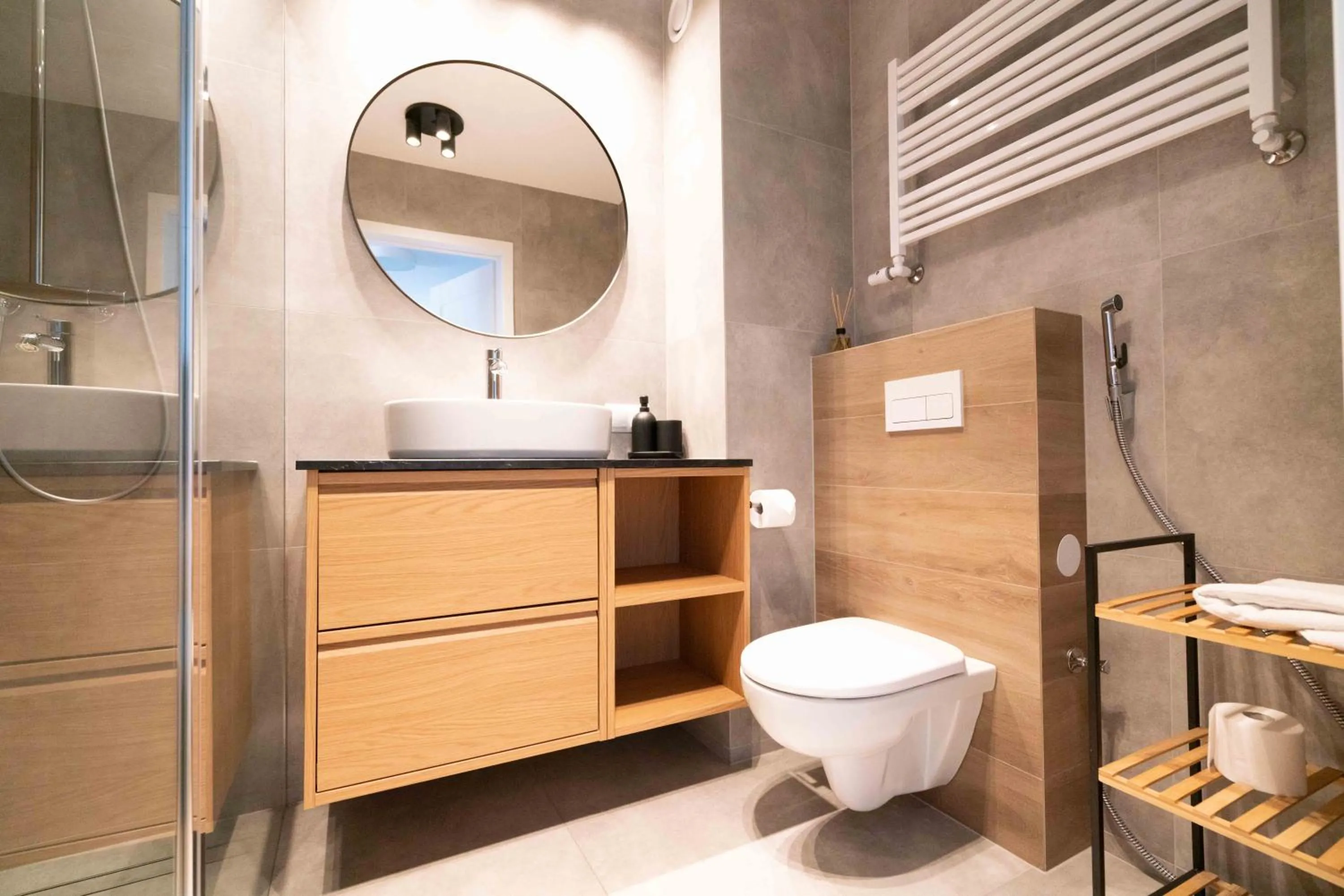 Shower in Aparthotel Weissa 7