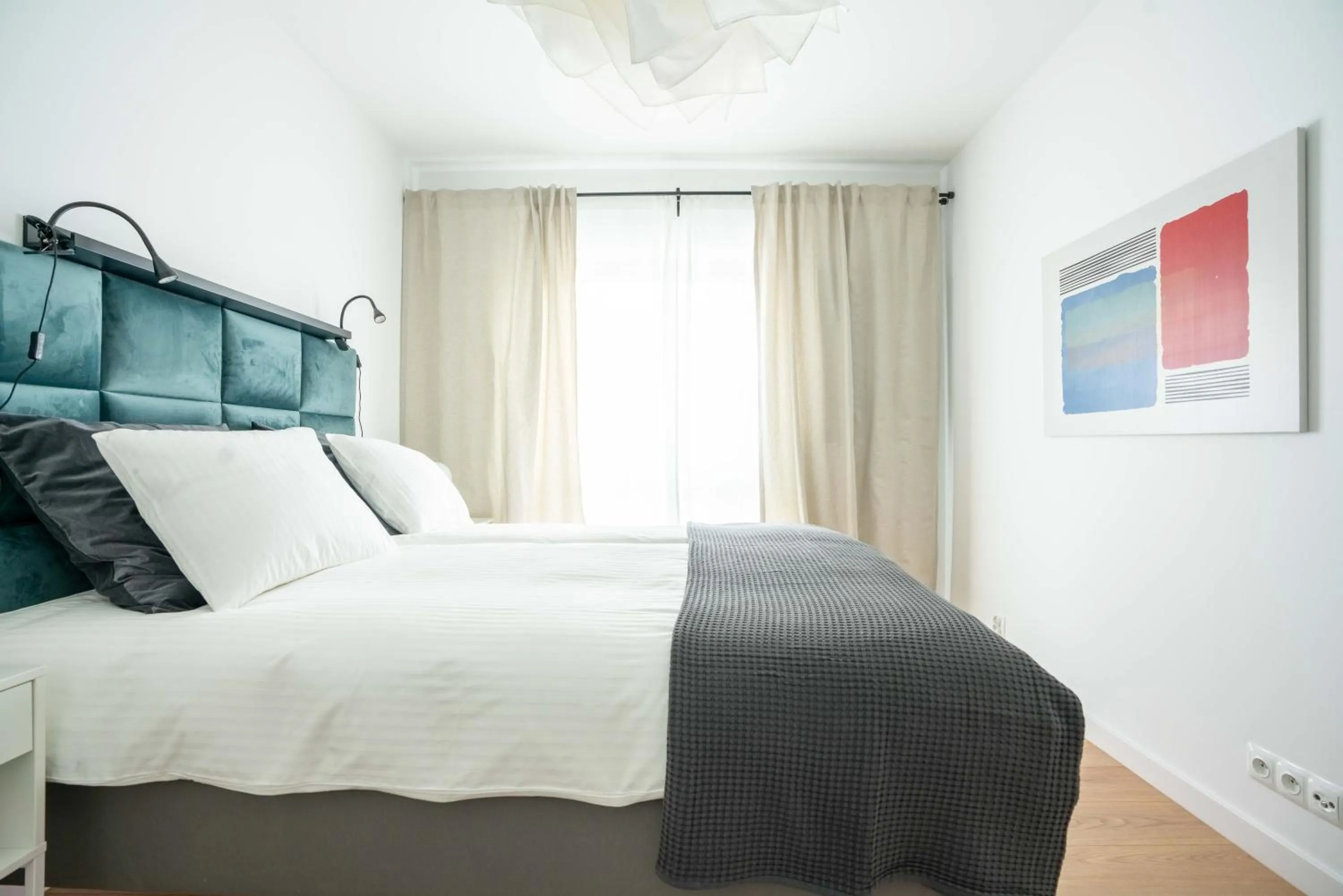 Bed in Aparthotel Weissa 7
