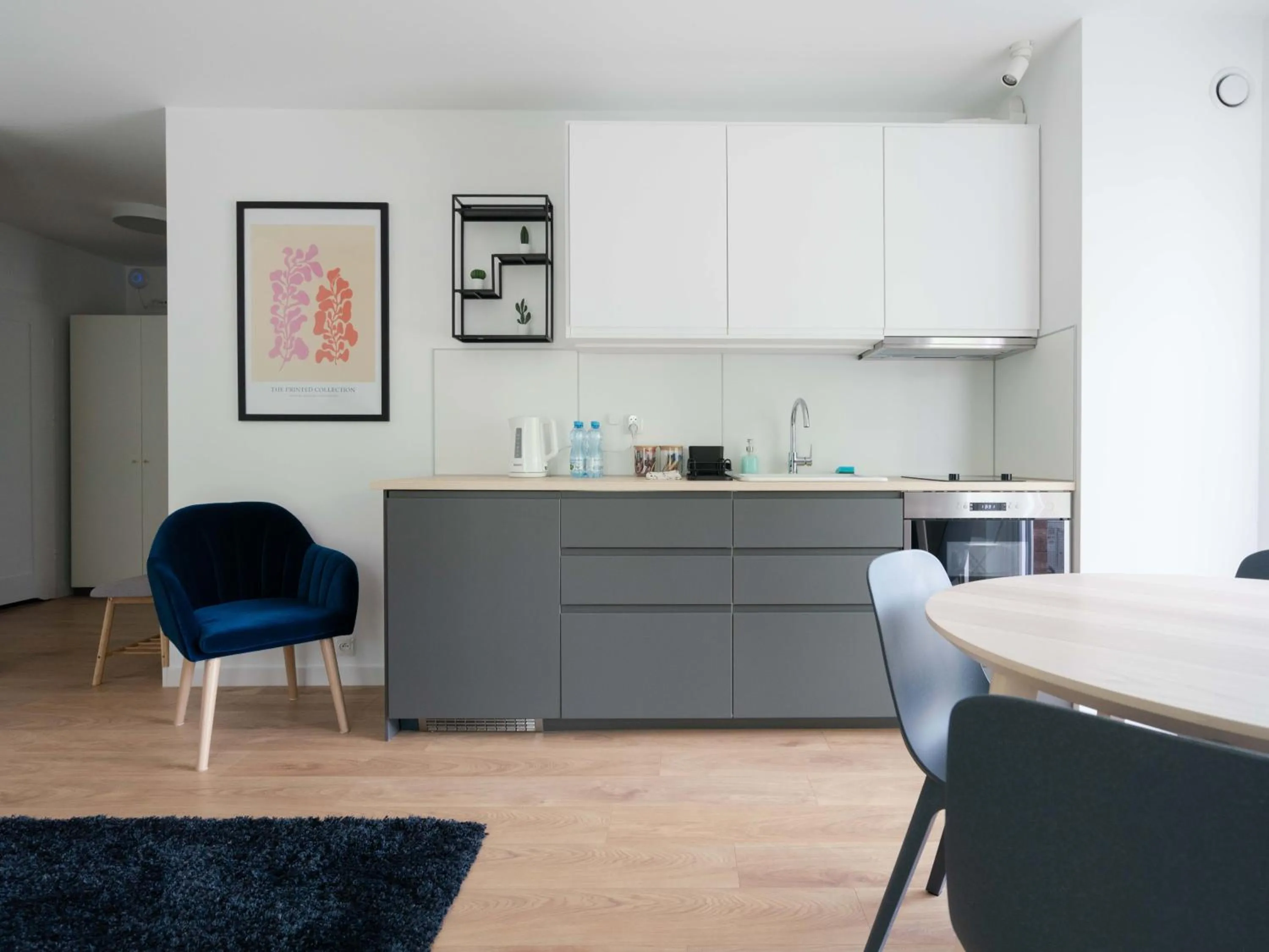 Kitchen or kitchenette in Aparthotel Weissa 7
