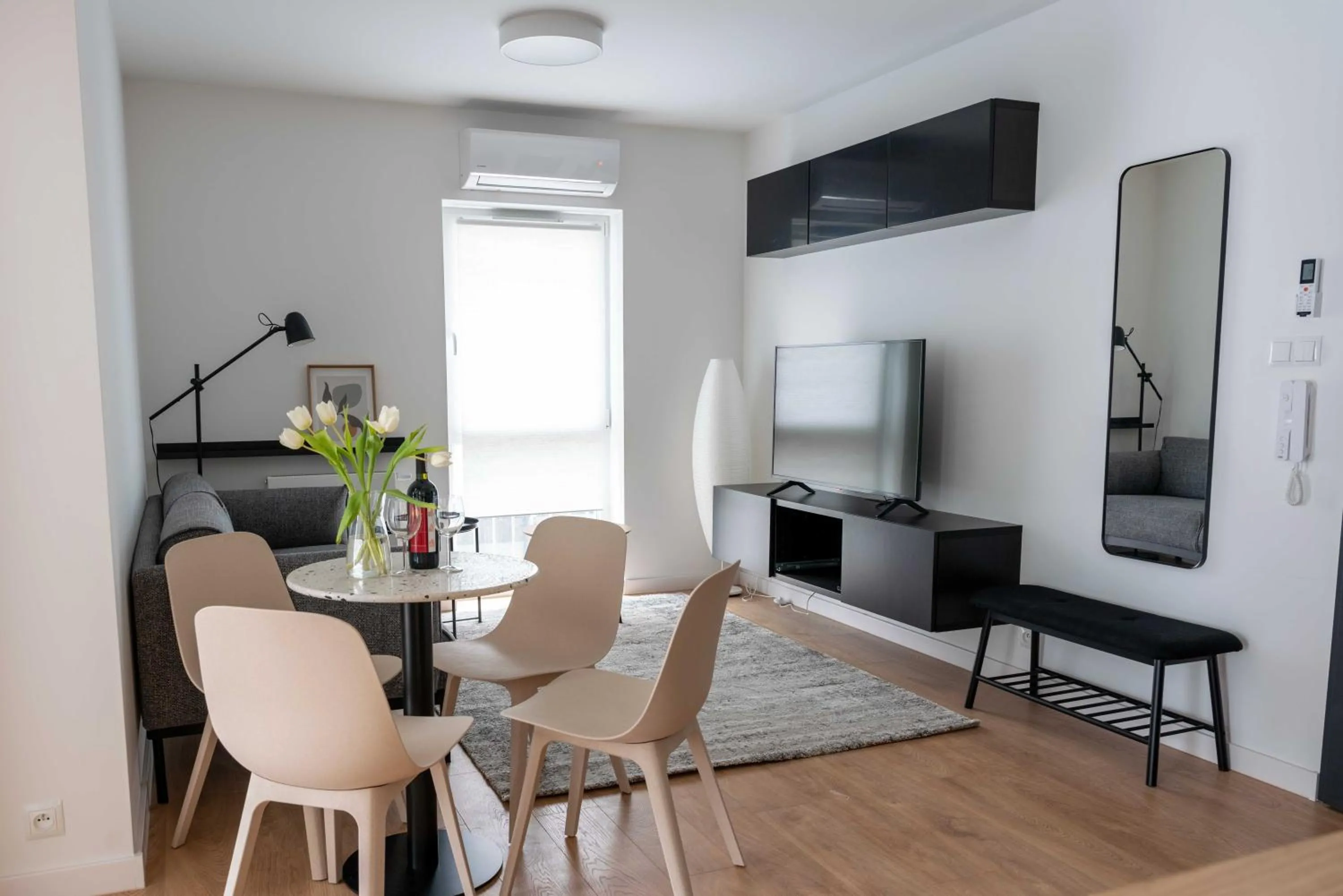 TV and multimedia in Aparthotel Weissa 7