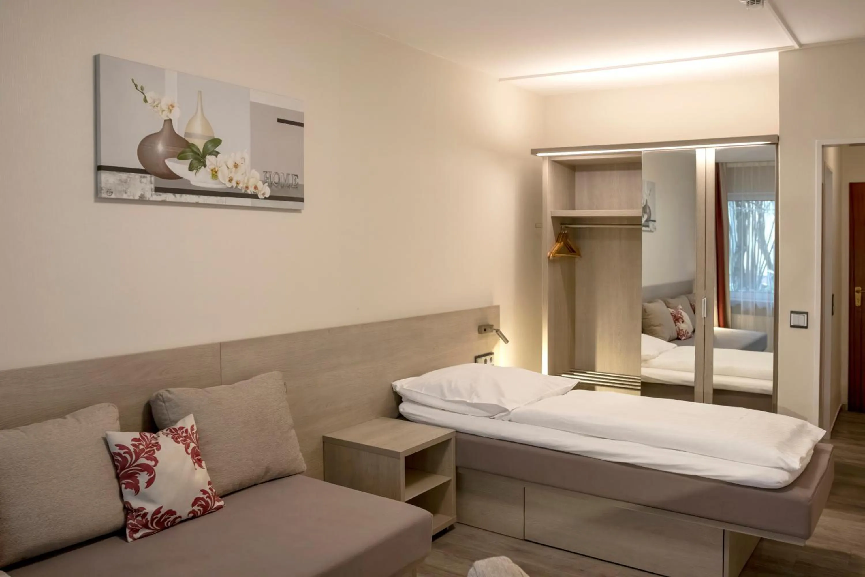 Bed in Hotel am Stern Uelzen - KOSTENLOS PARKEN -