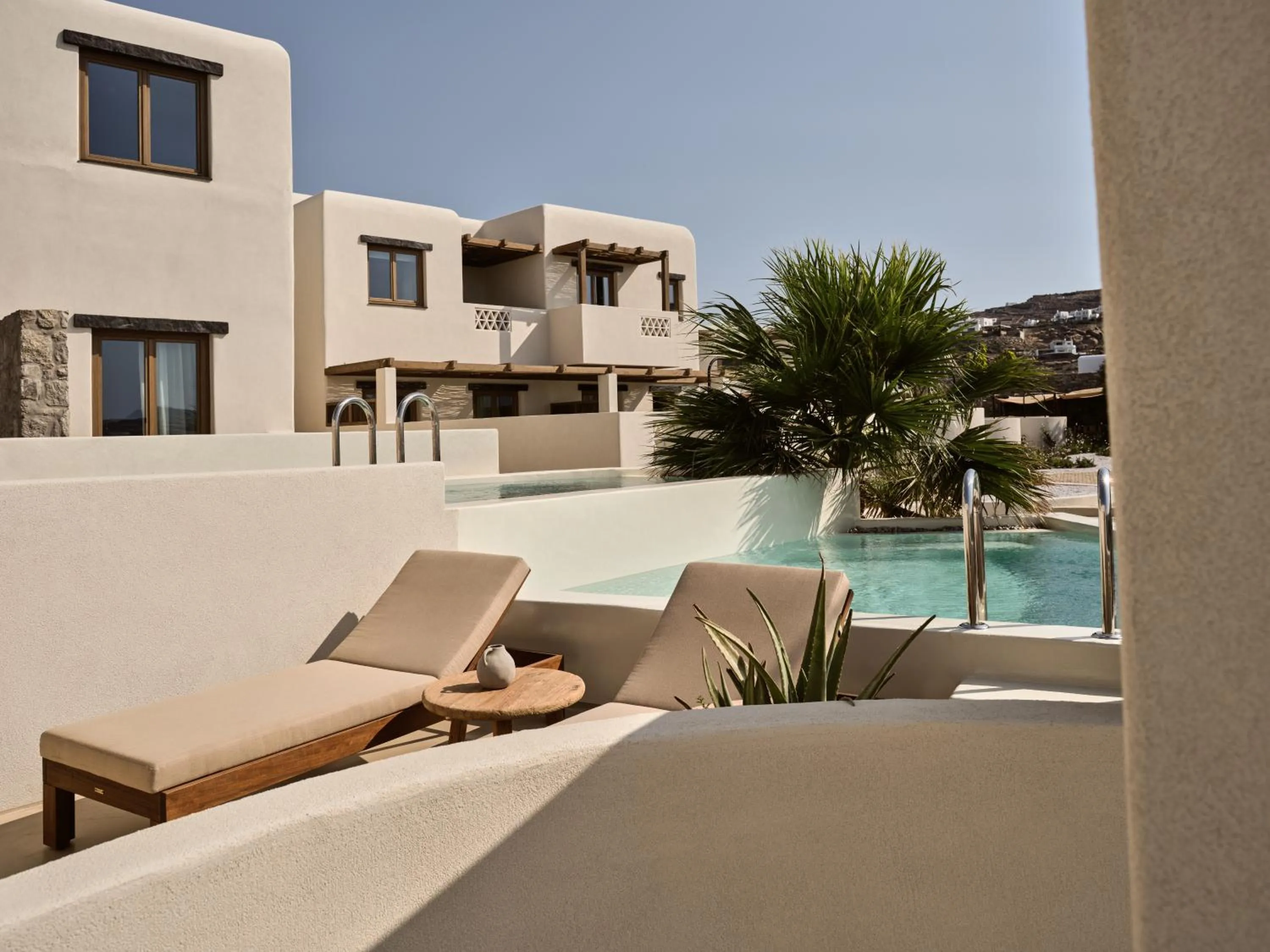 Balcony/Terrace in Domes Noruz Mykonos