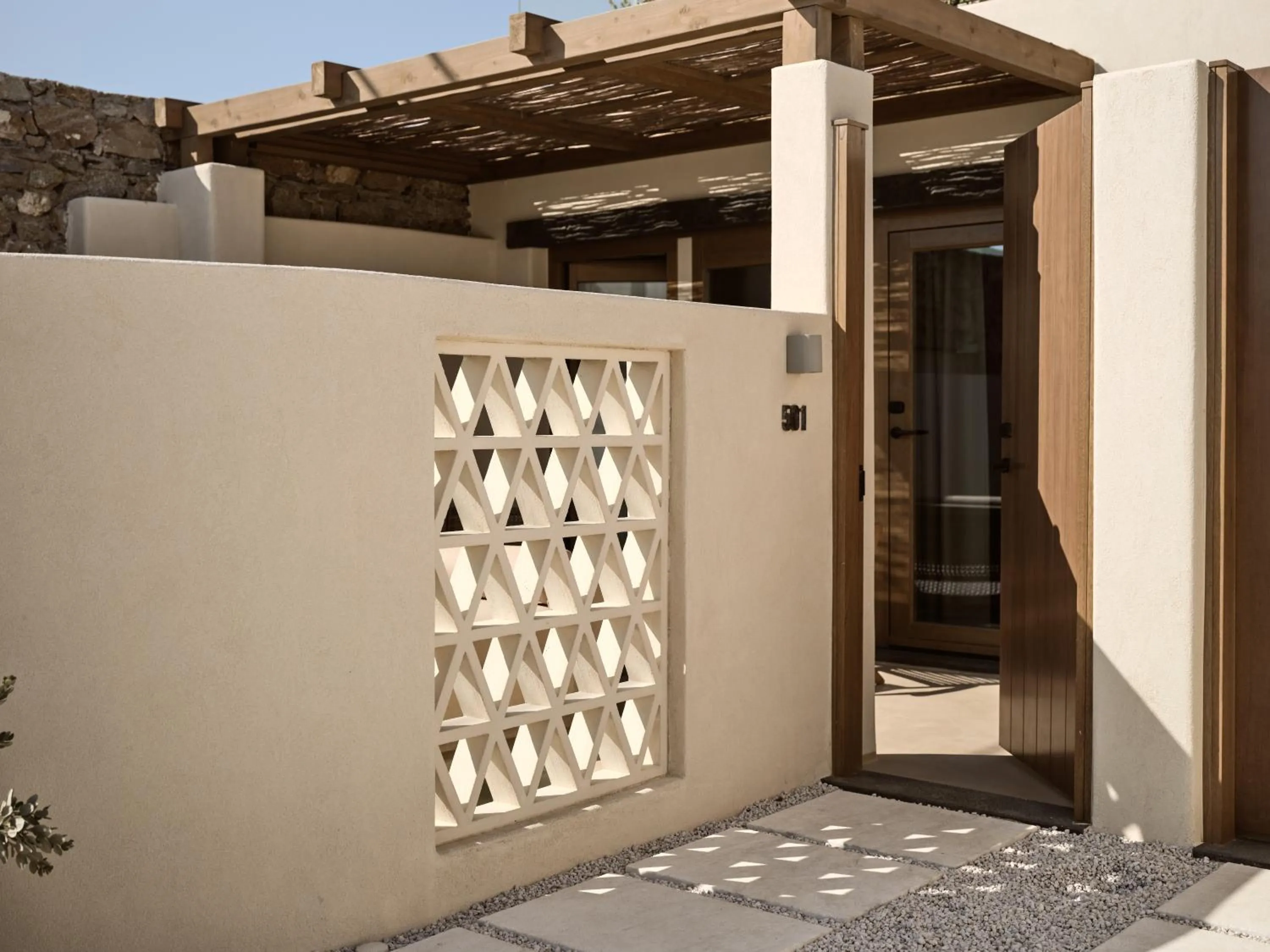 Balcony/Terrace in Domes Noruz Mykonos