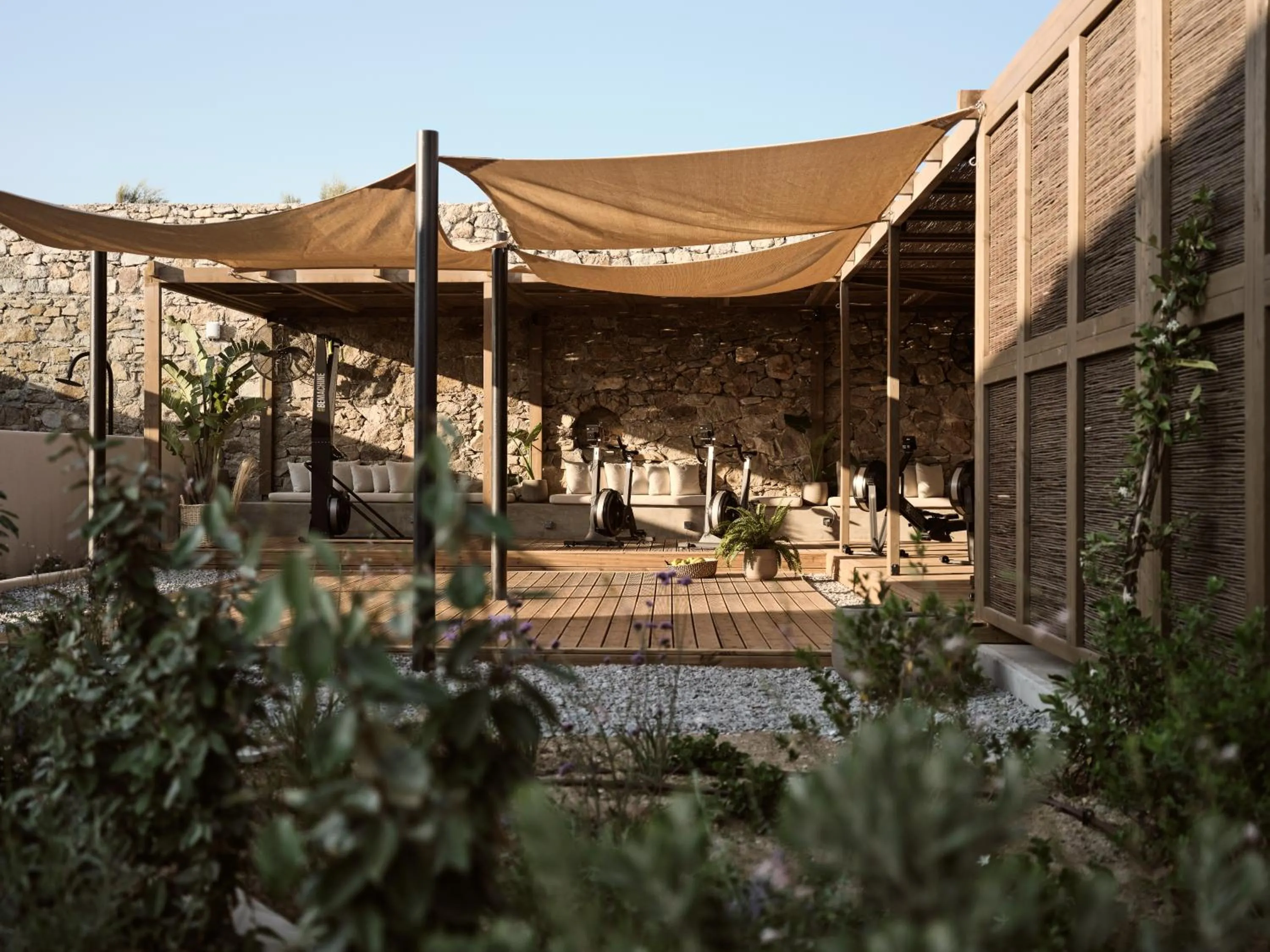 Fitness centre/facilities in Domes Noruz Mykonos