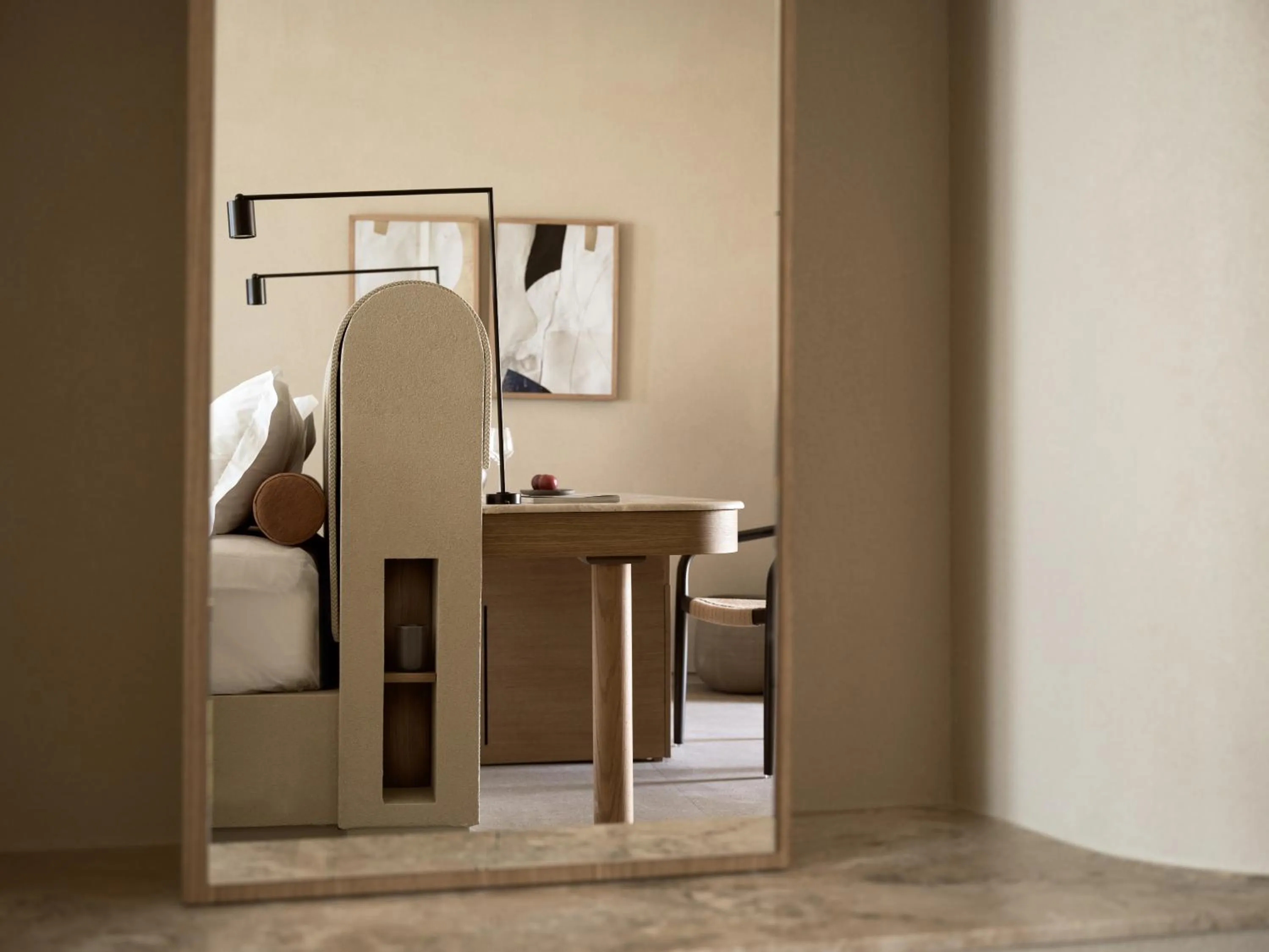 Bedroom in Domes Noruz Mykonos