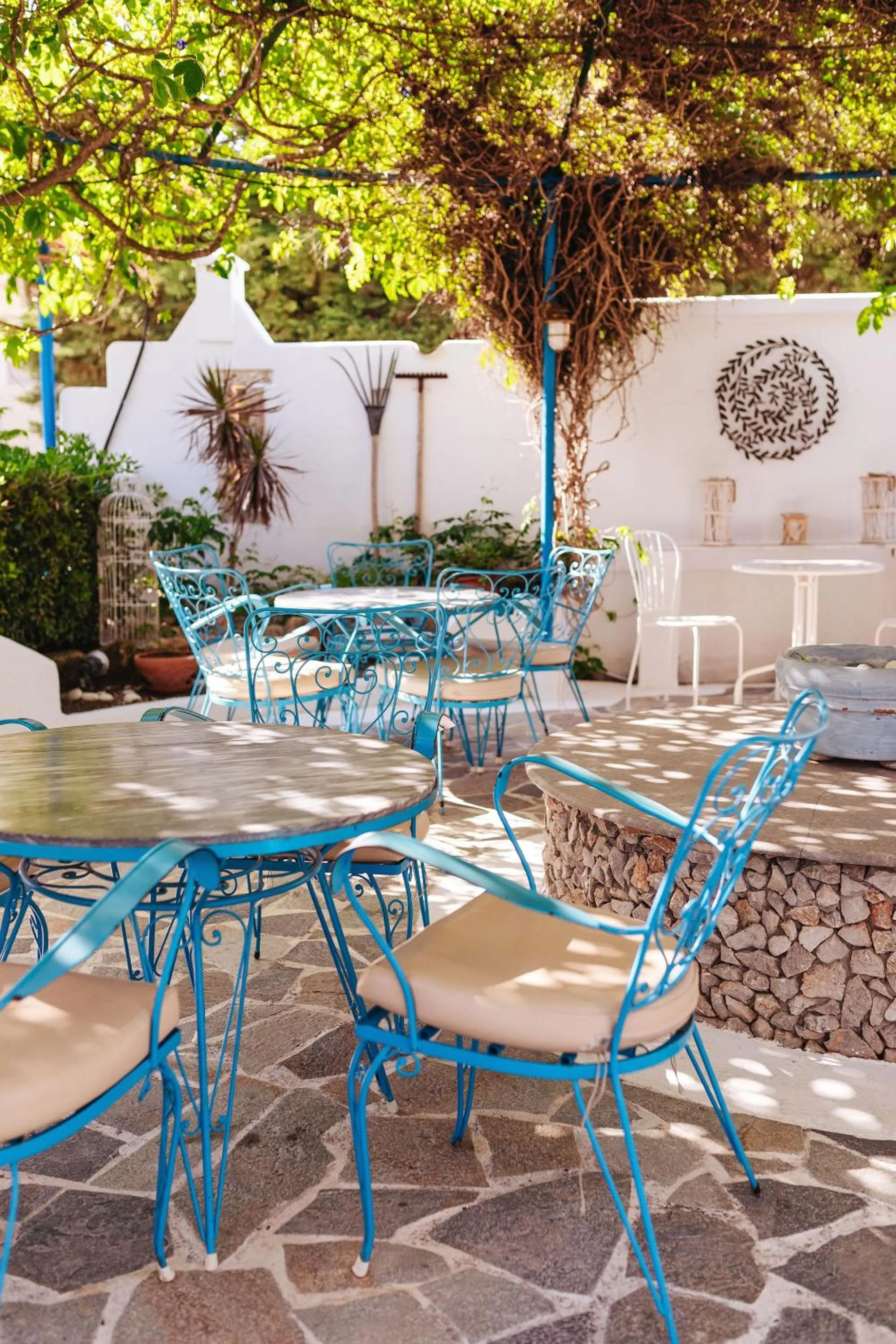 Patio in Hotel Nathalie