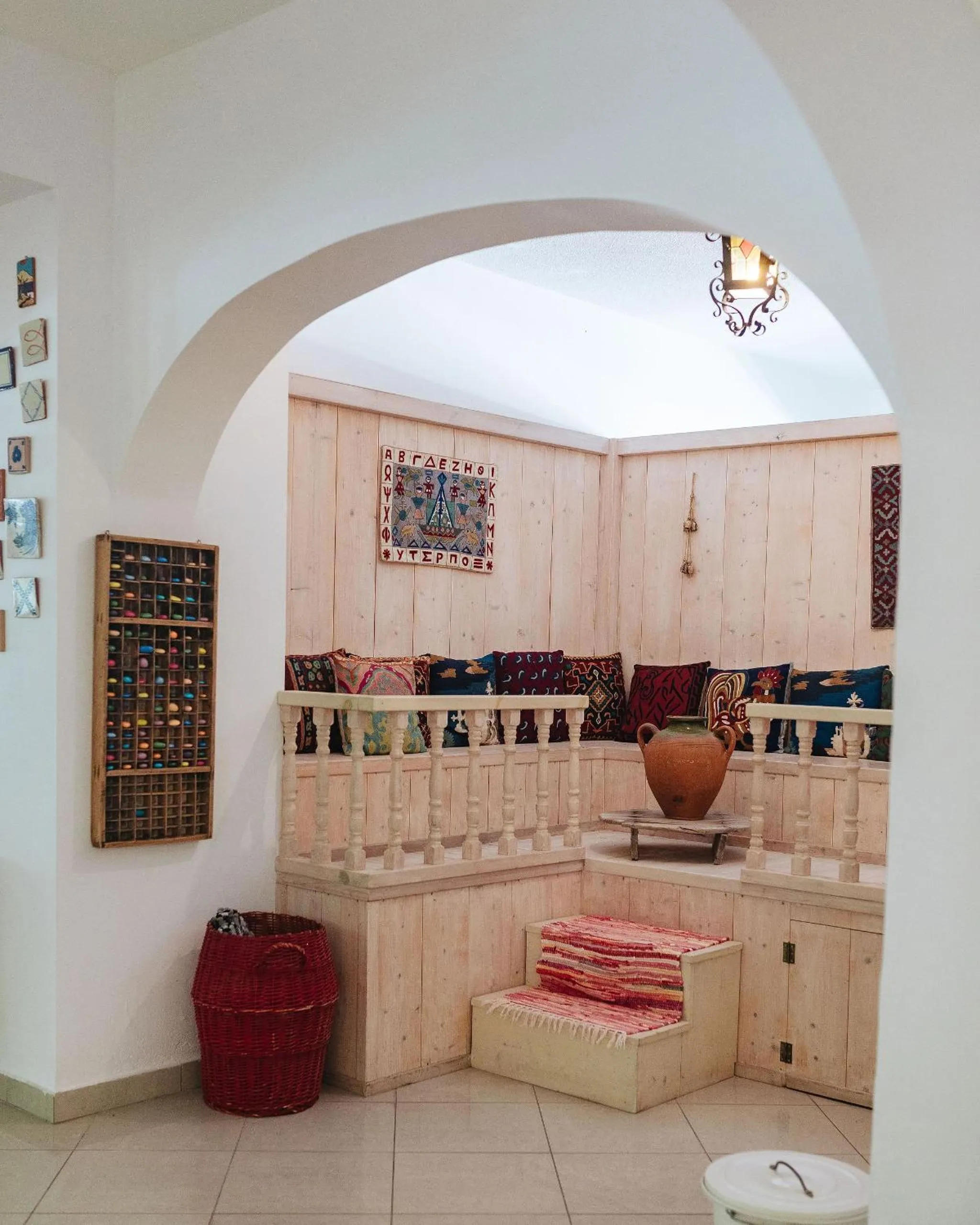 Lobby or reception in Hotel Nathalie