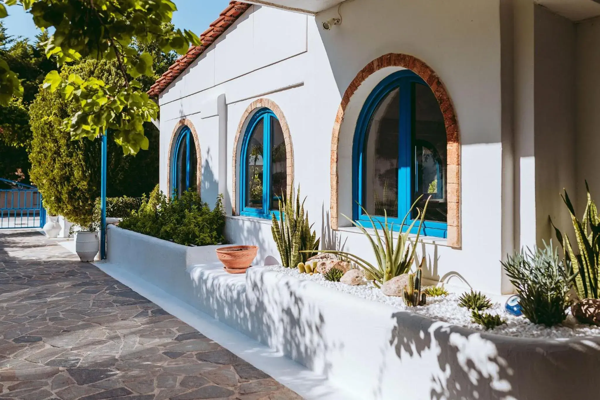 Property building in Hotel Nathalie Property building in Hotel Nathalie