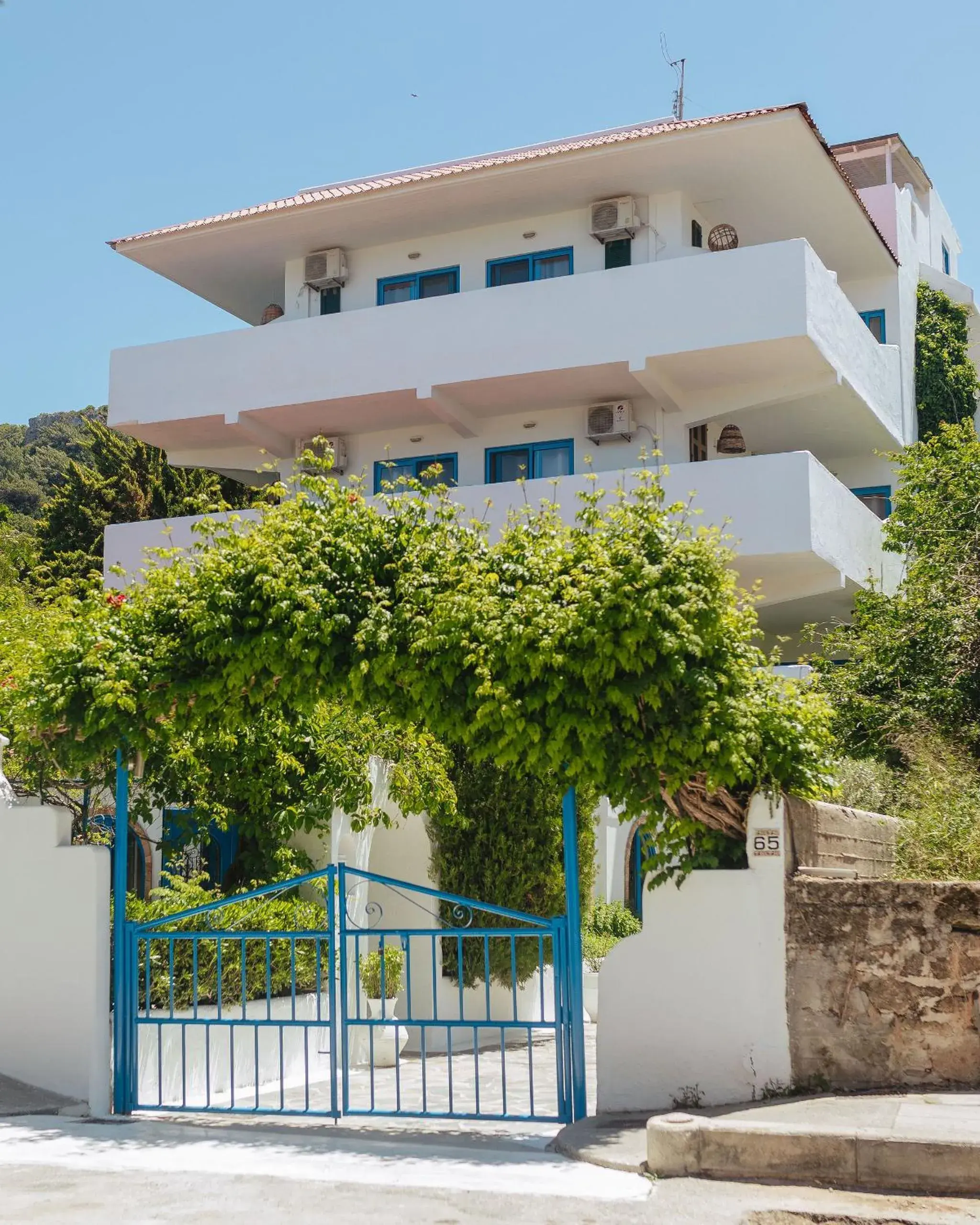 Property building in Hotel Nathalie Property building in Hotel Nathalie