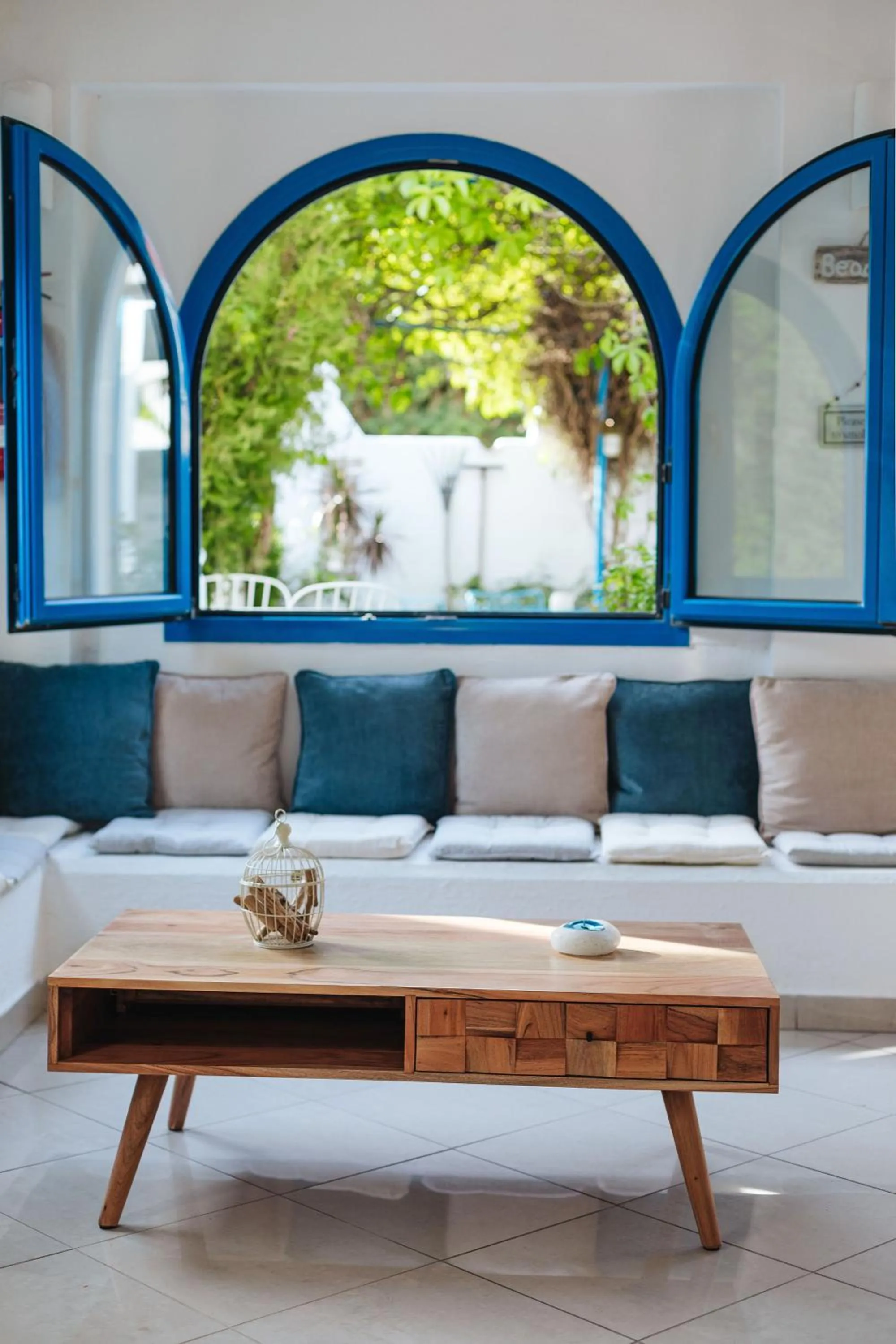 Patio in Hotel Nathalie