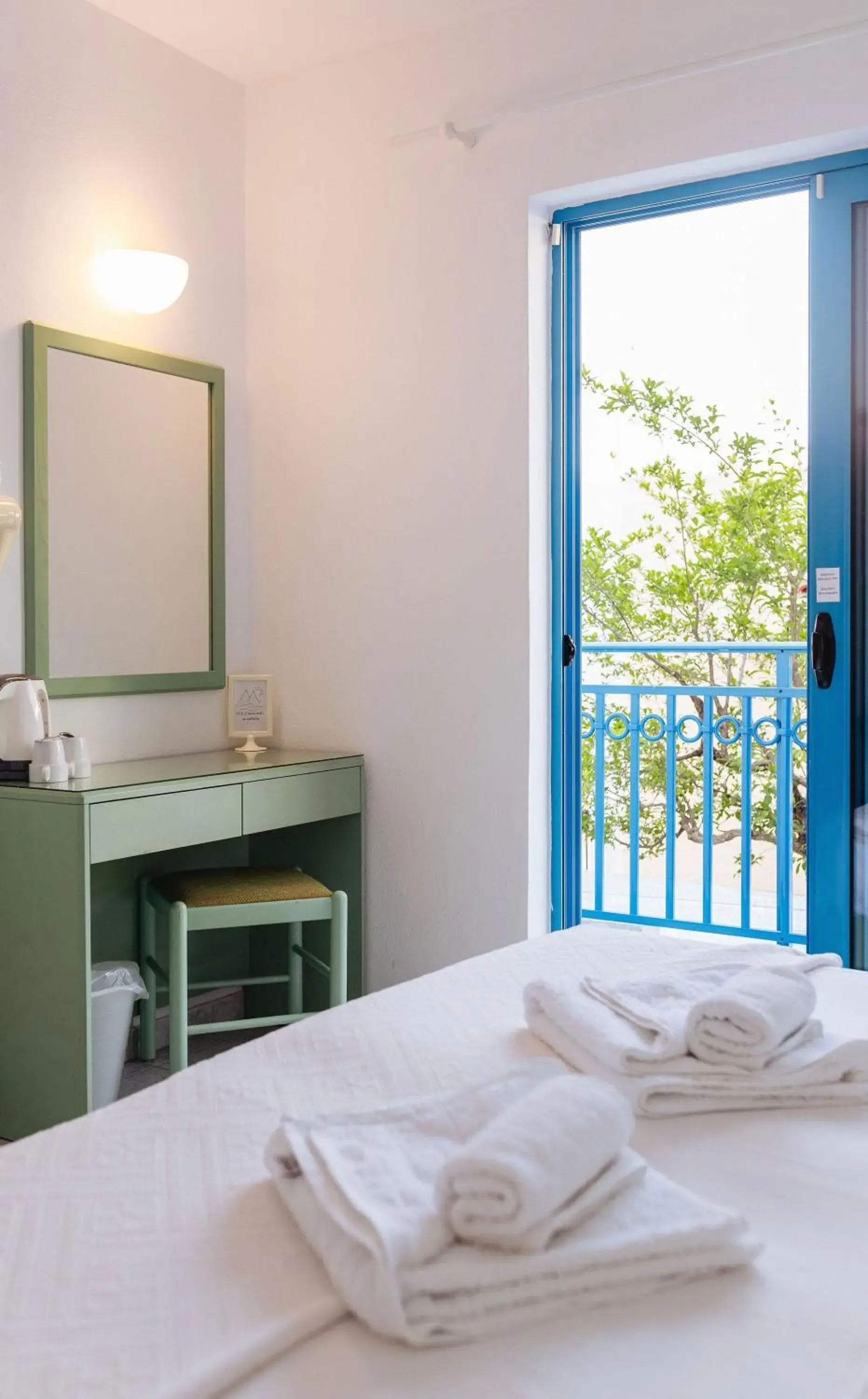 Bed in Hotel Nathalie Bed in Hotel Nathalie