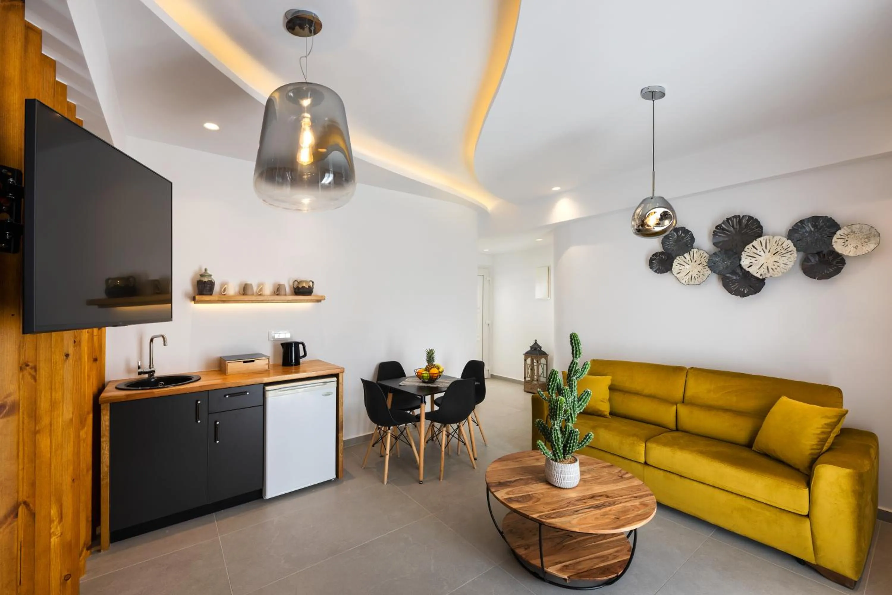 Living room in Alizea Villas & Suites