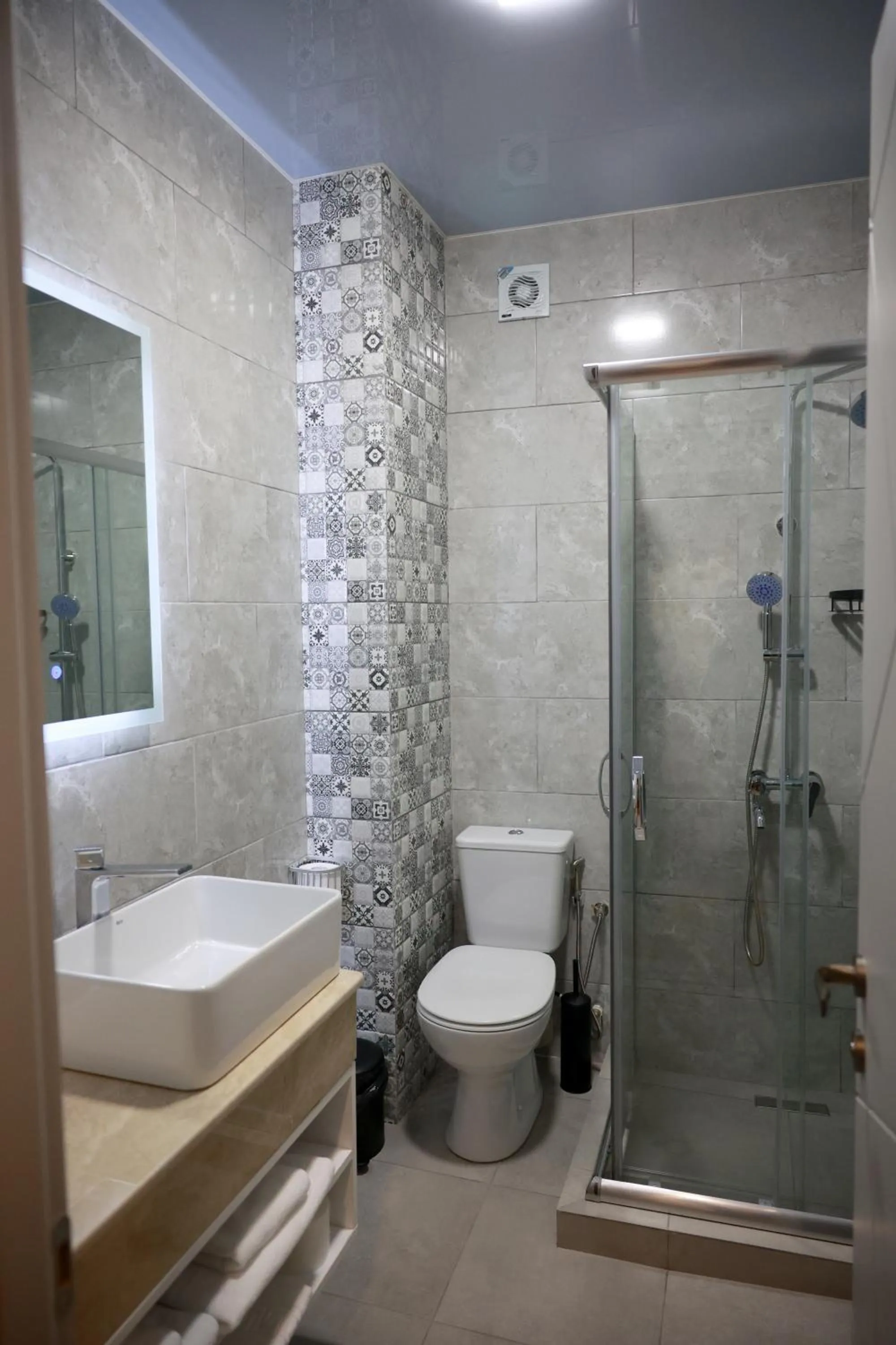 Shower in DADIANI Inn