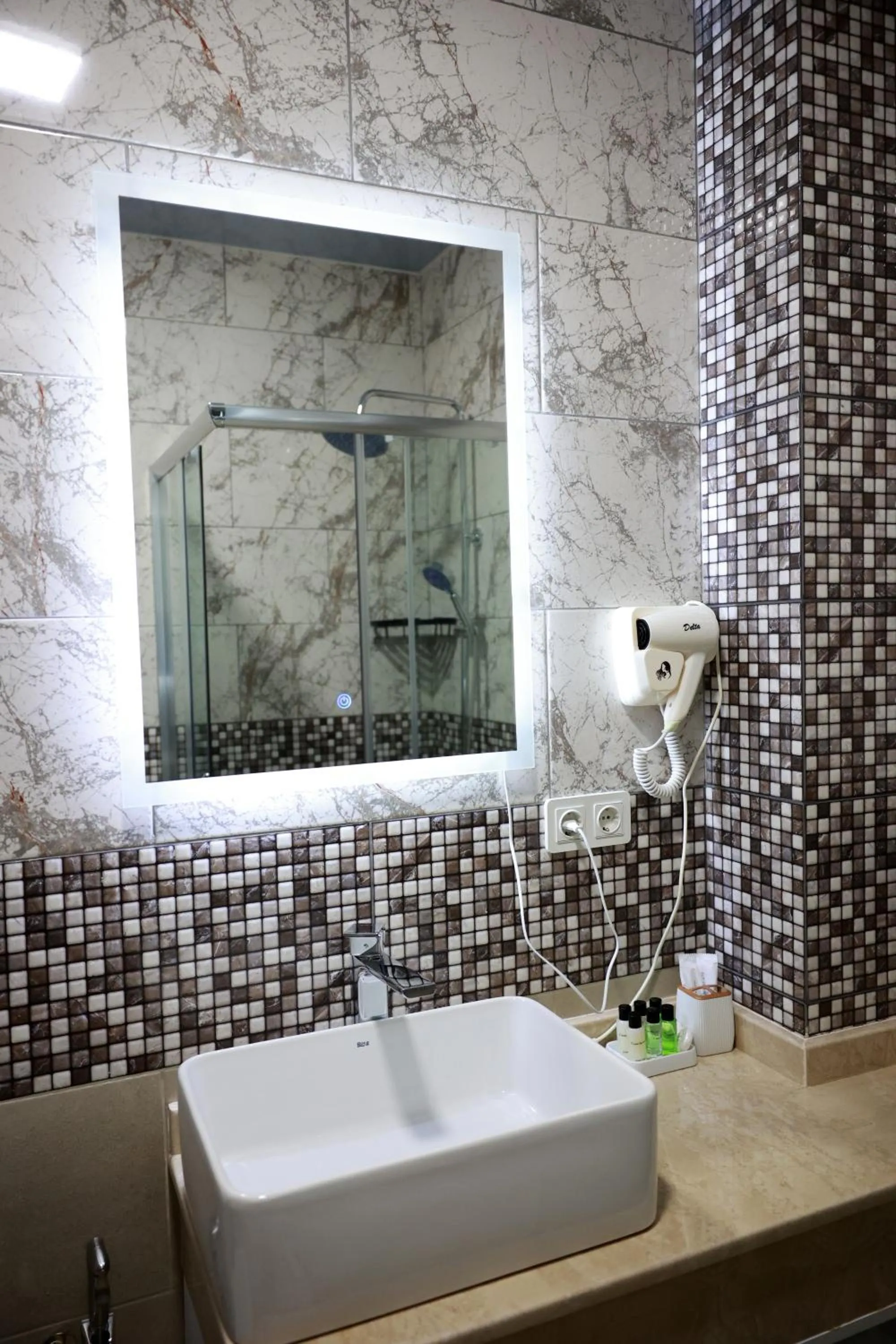 Shower in DADIANI Inn