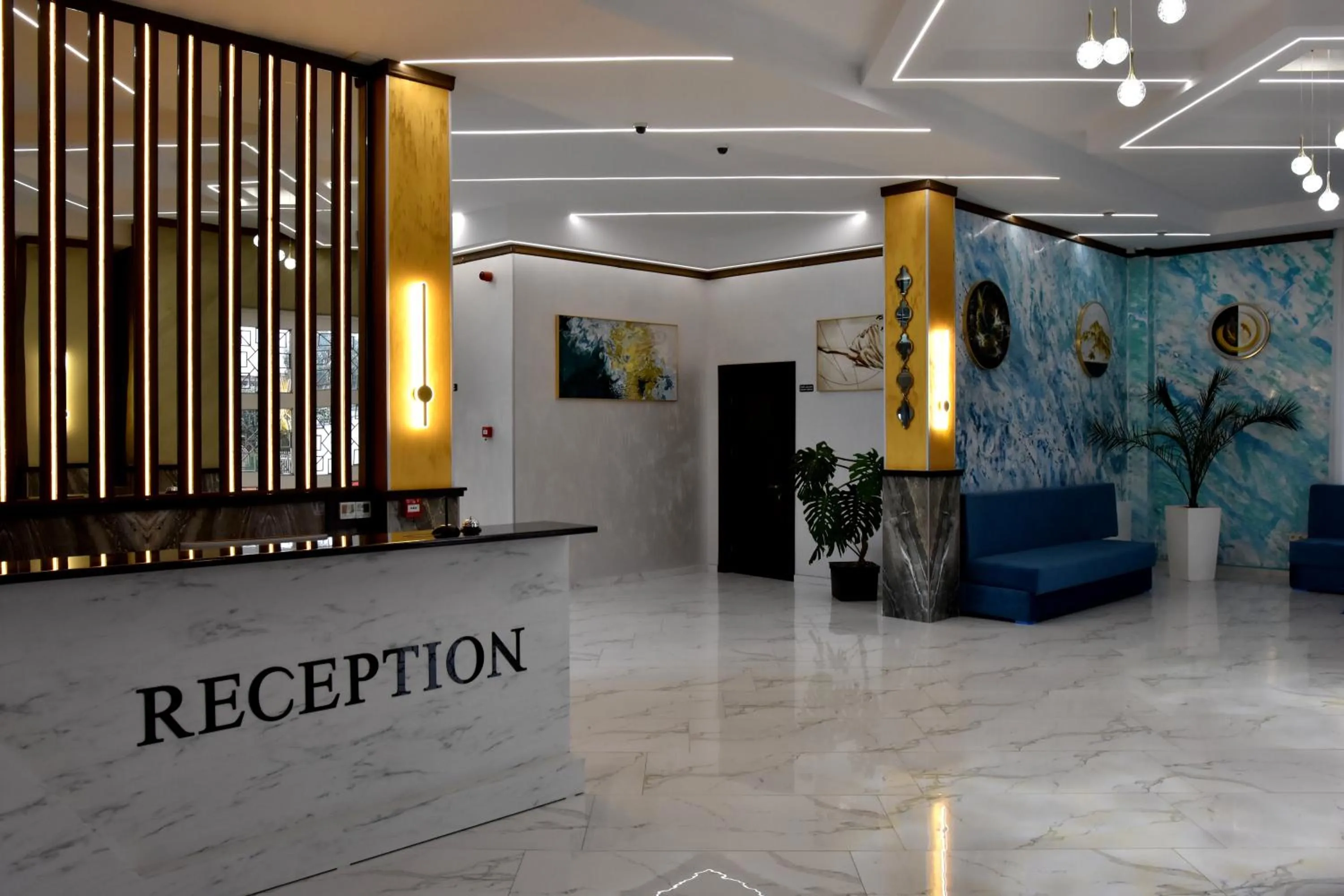 Lobby or reception in DADIANI Inn