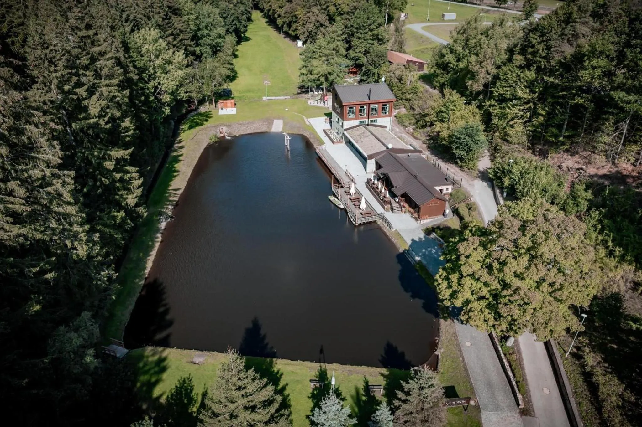 Property building in Hotel Vodník