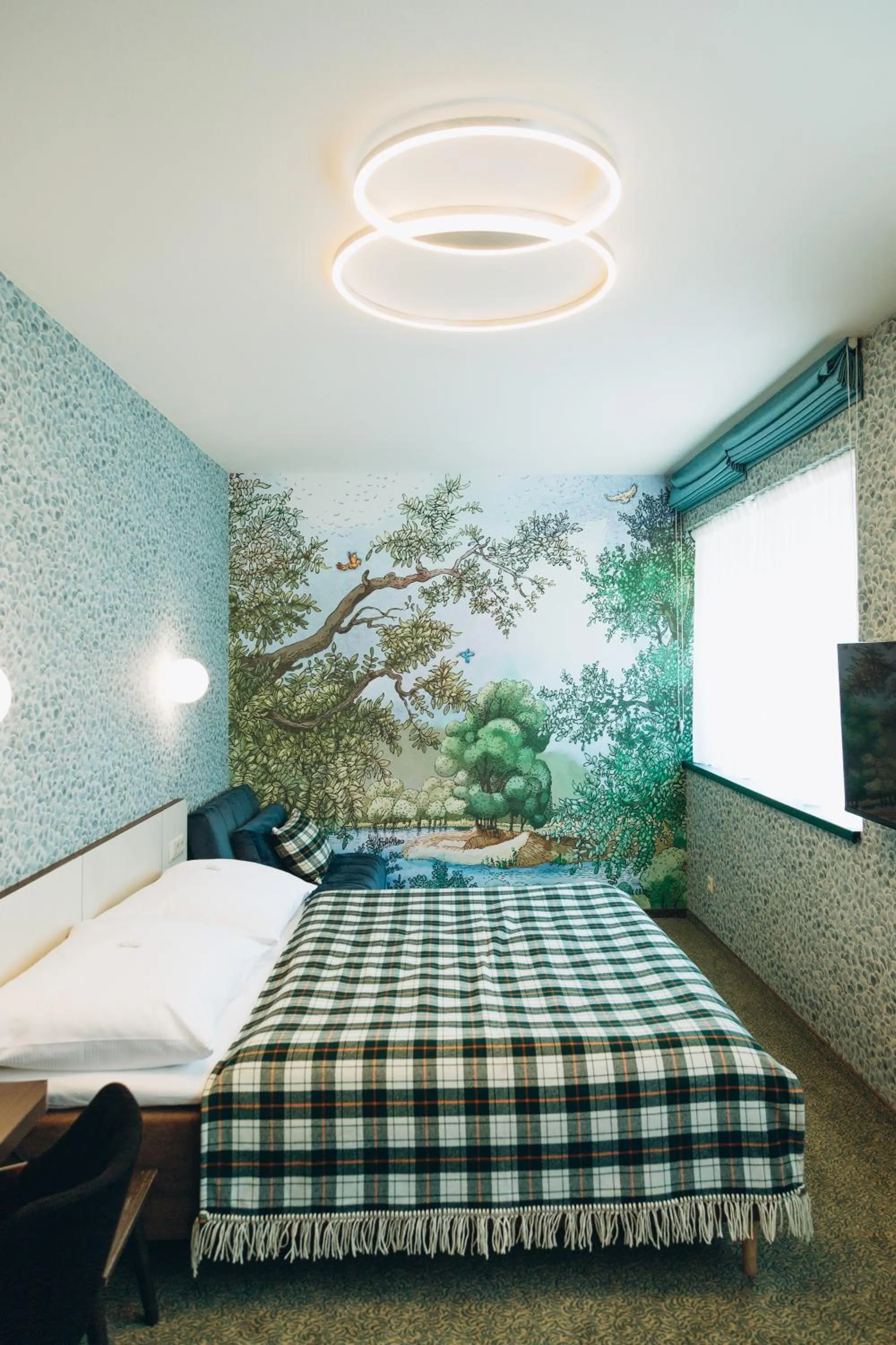 Bed in Hotel Vodník