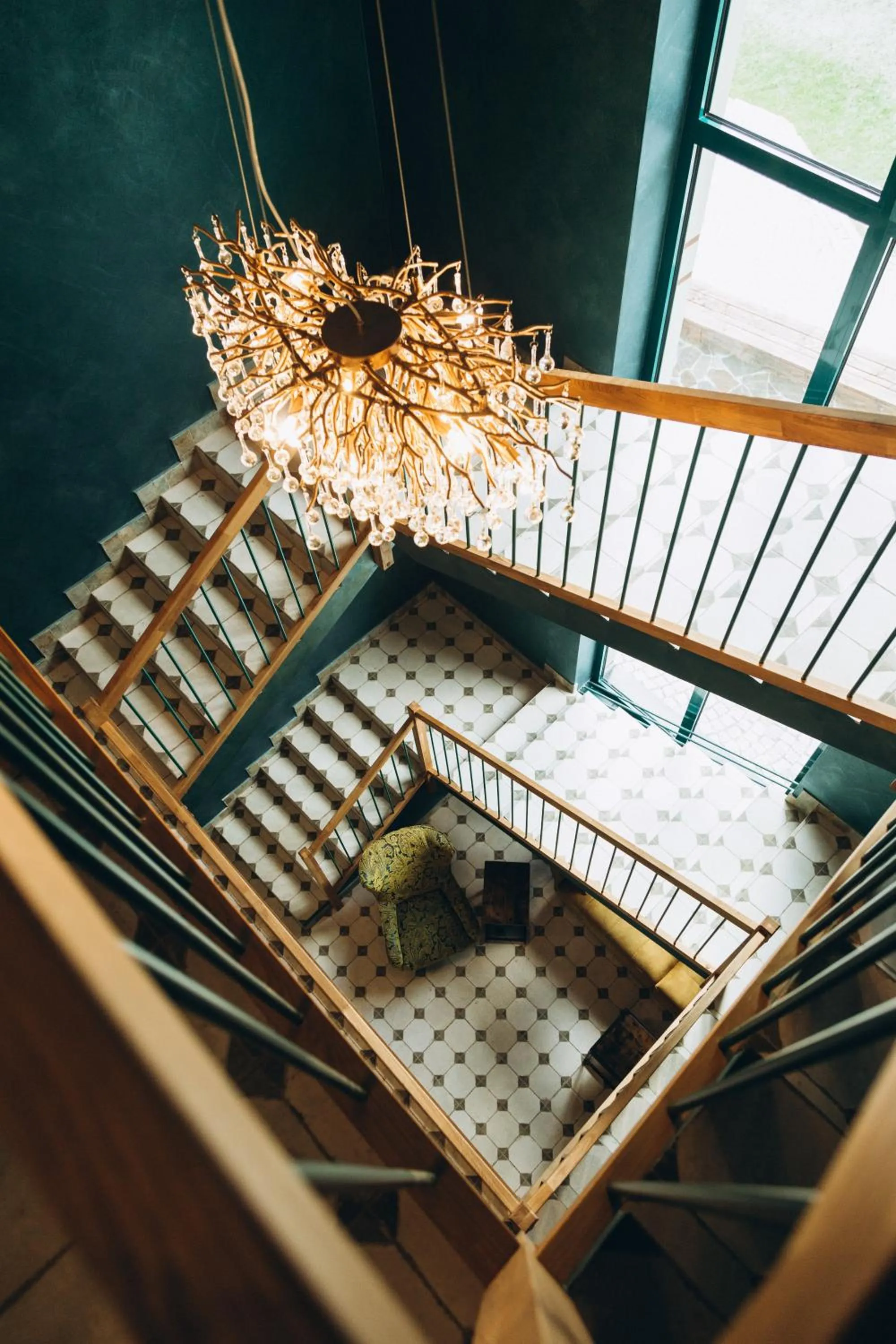 Decorative detail in Hotel Vodník