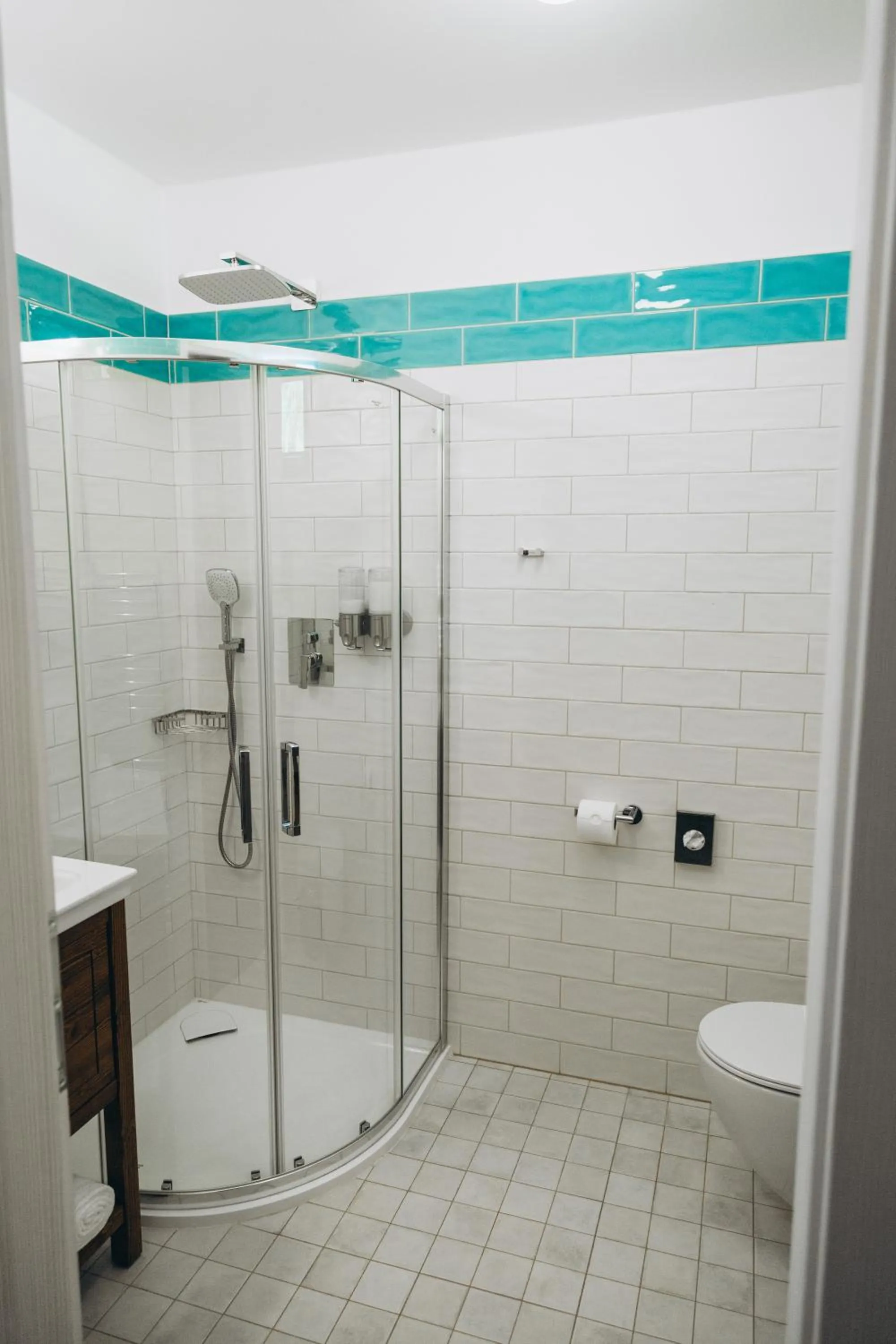 Shower in Hotel Vodník