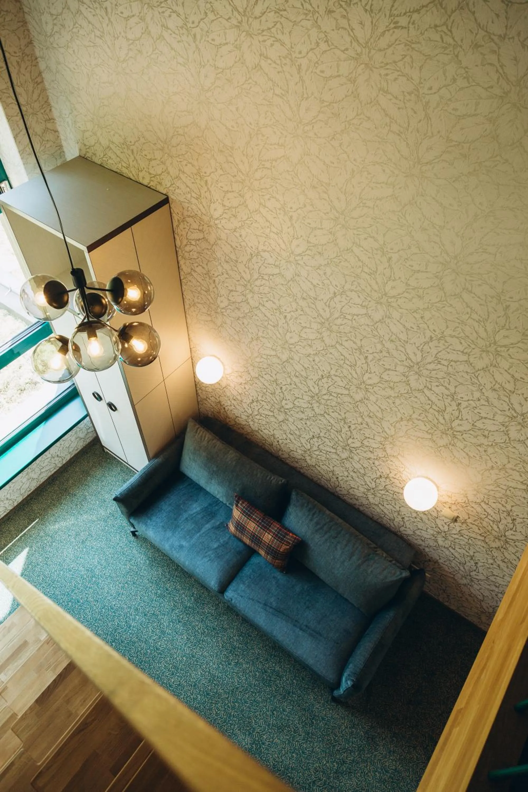 Seating area in Hotel Vodník