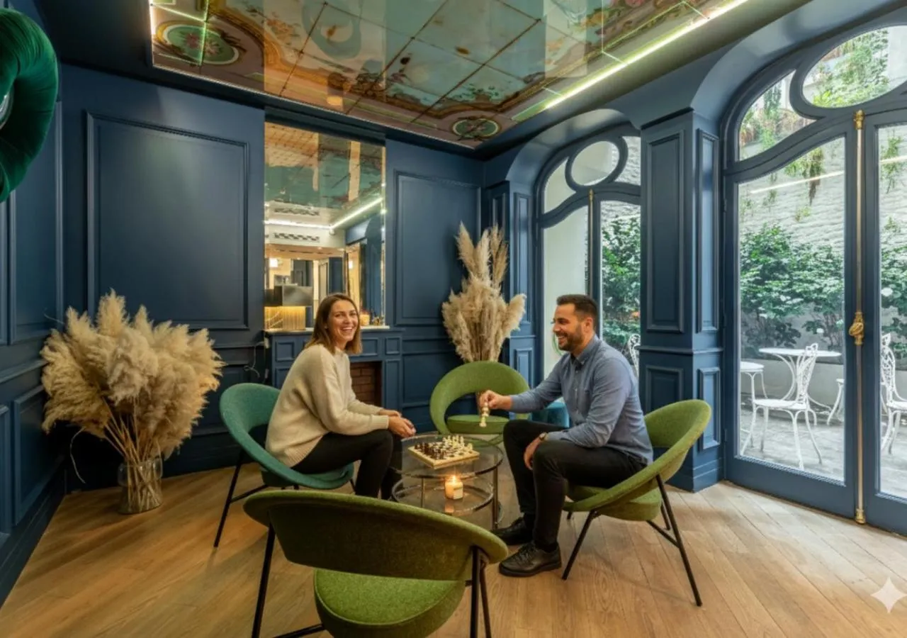 Lounge or bar in Le Nest by Sweett