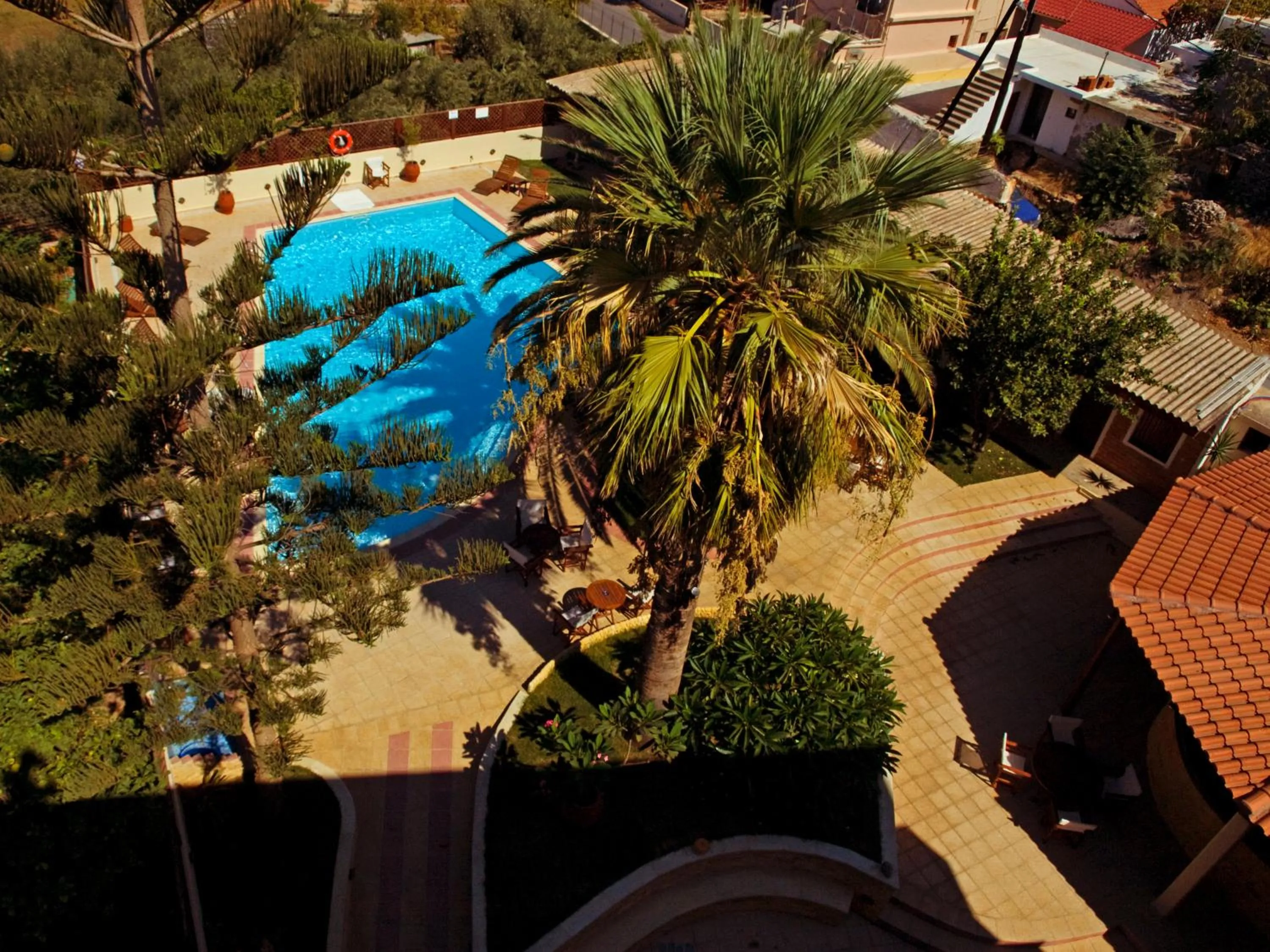 Bird's eye view in Kissamos Hotel