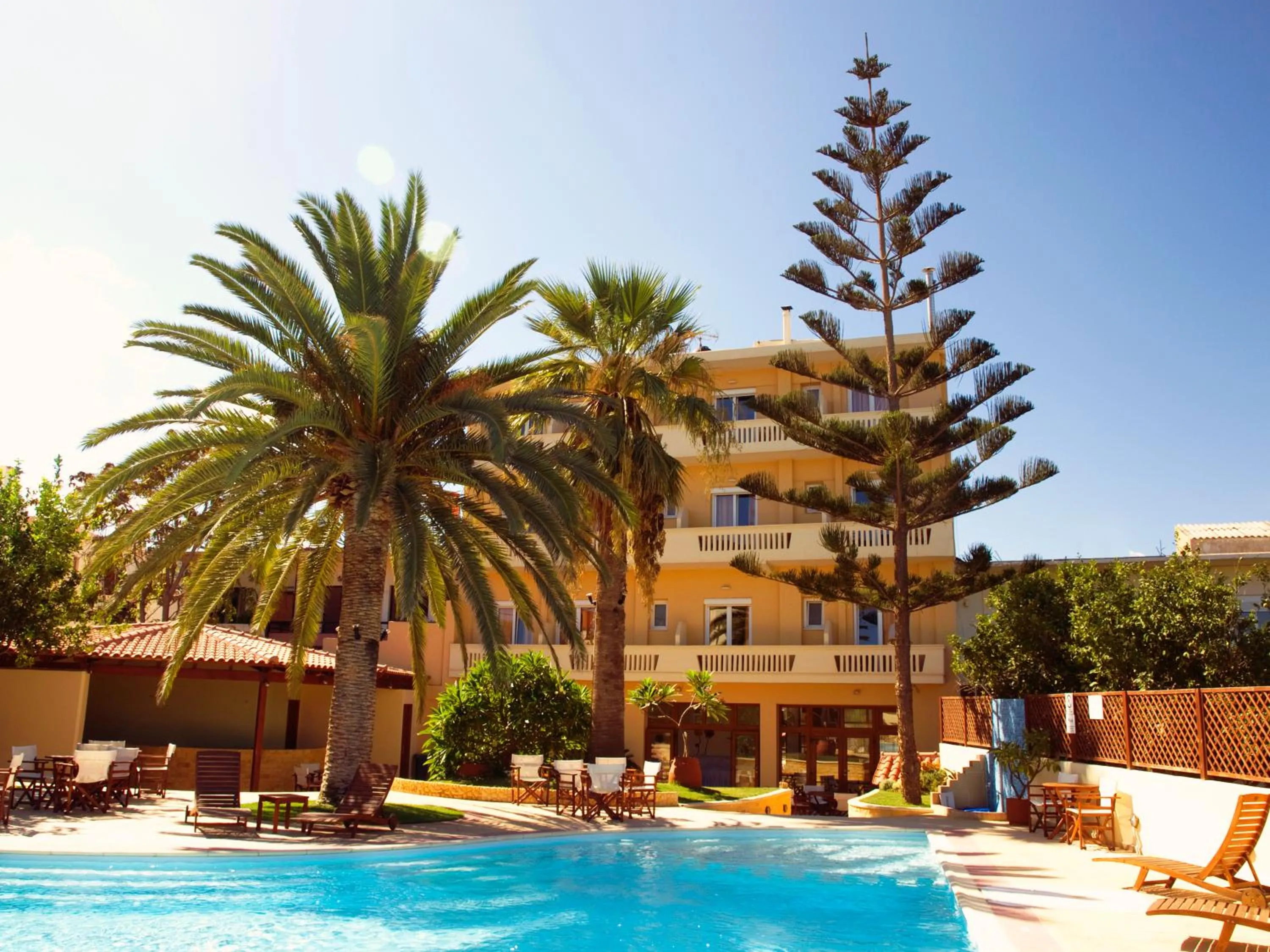 Garden in Kissamos Hotel