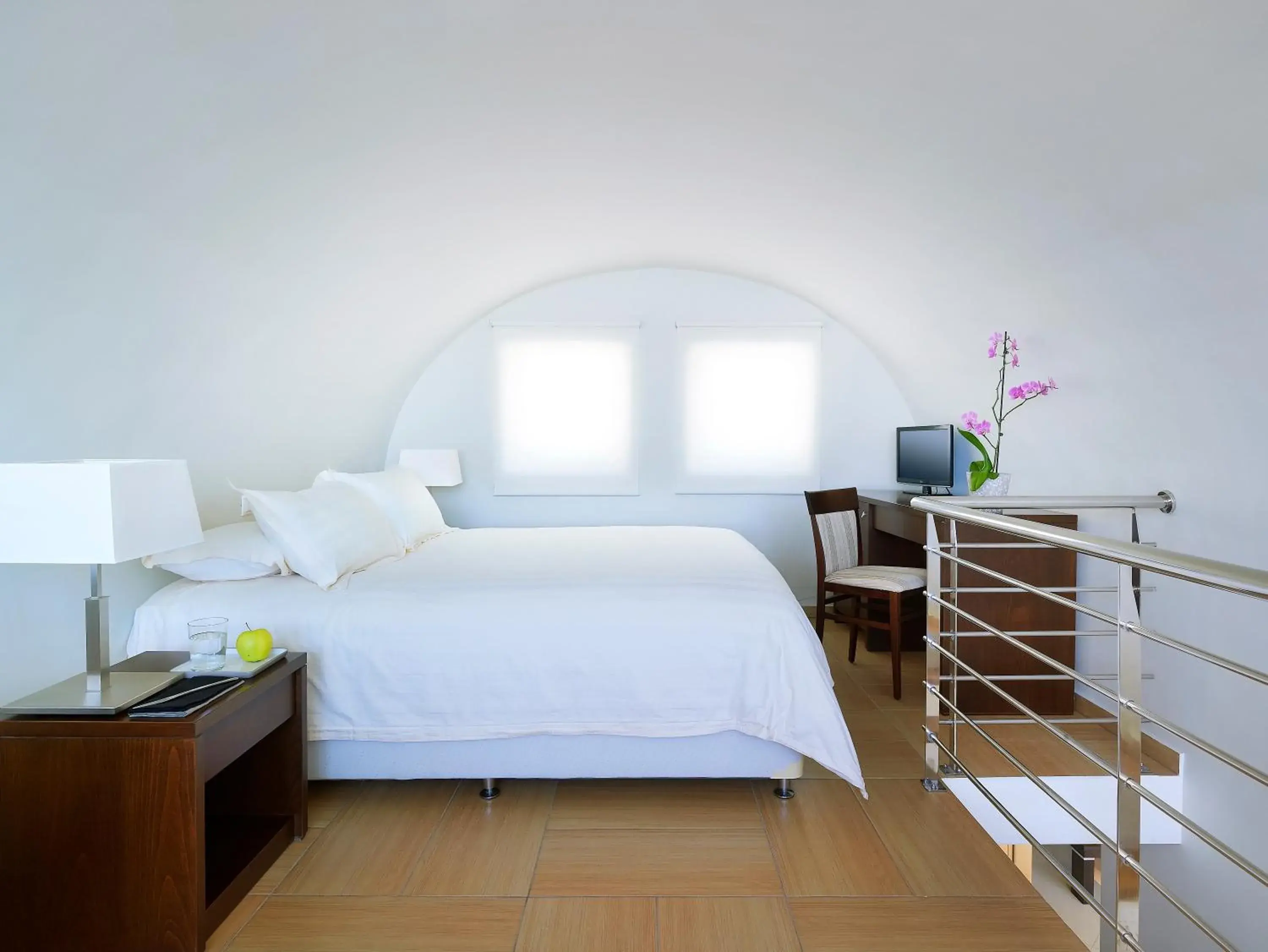 Bed in Macaris Suites & Spa Bed in Macaris Suites & Spa