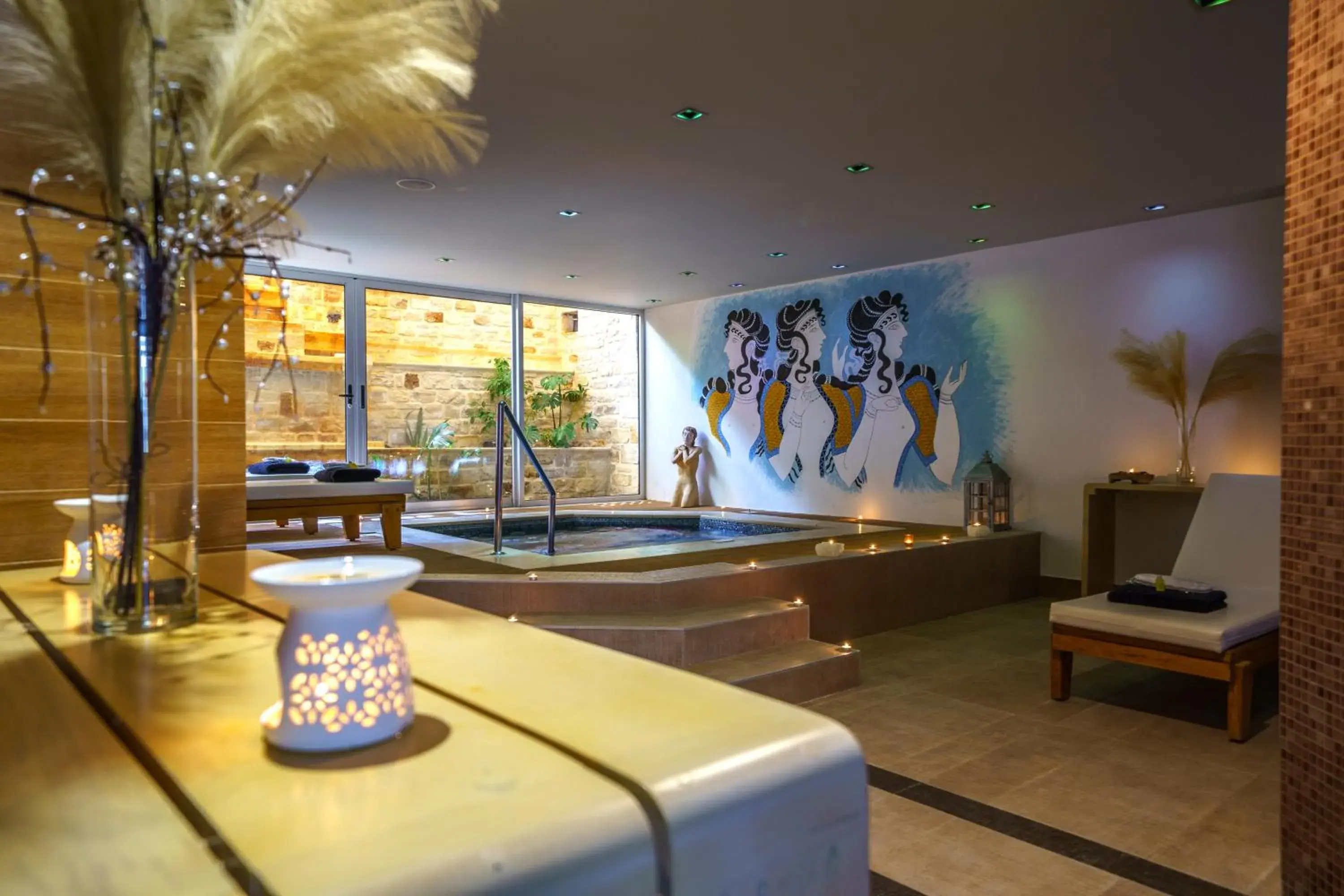 Spa and wellness centre/facilities in Macaris Suites & Spa Spa and wellness centre/facilities in Macaris Suites & Spa