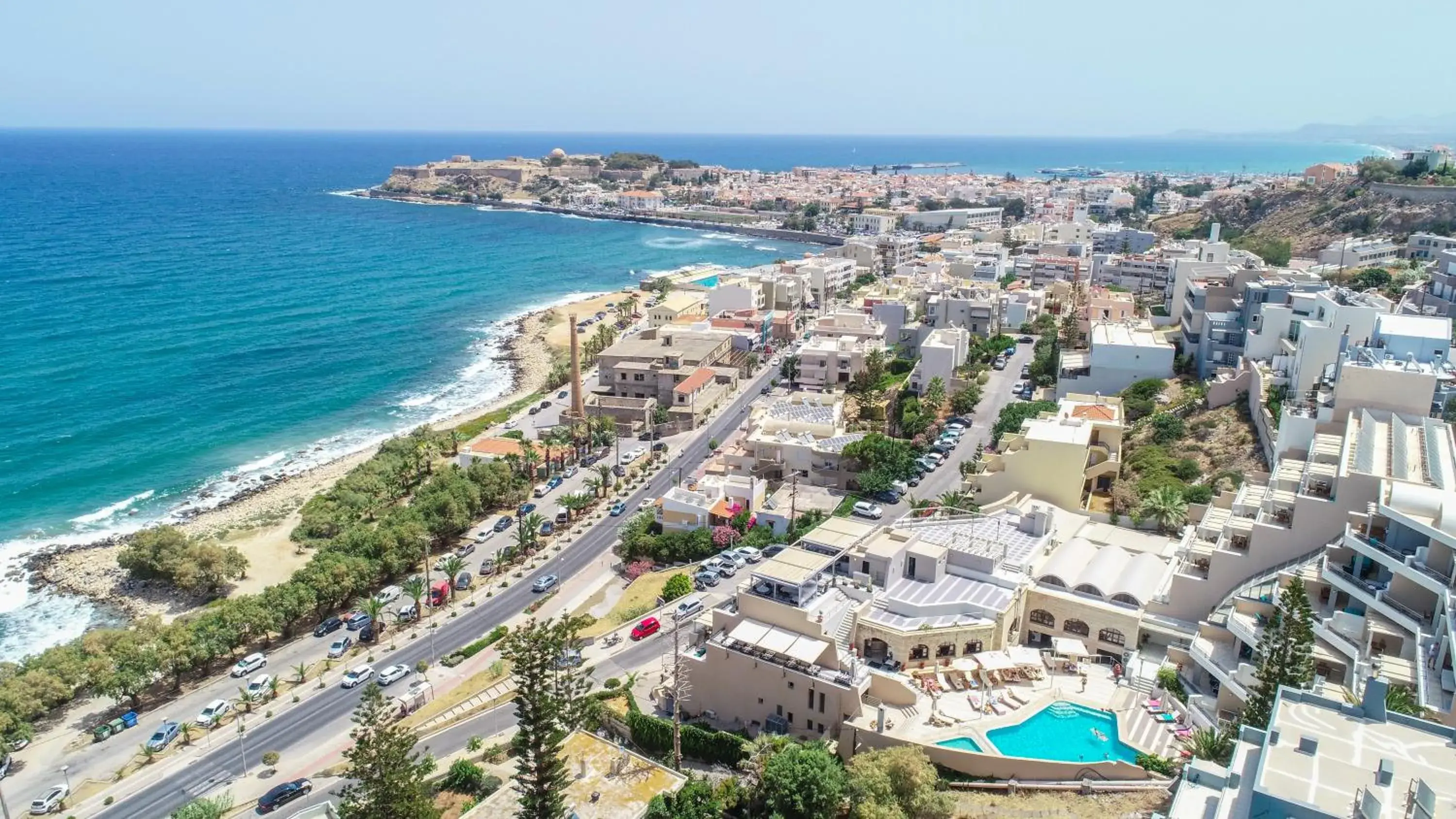 Bird's eye view in Macaris Suites & Spa Bird's eye view in Macaris Suites & Spa