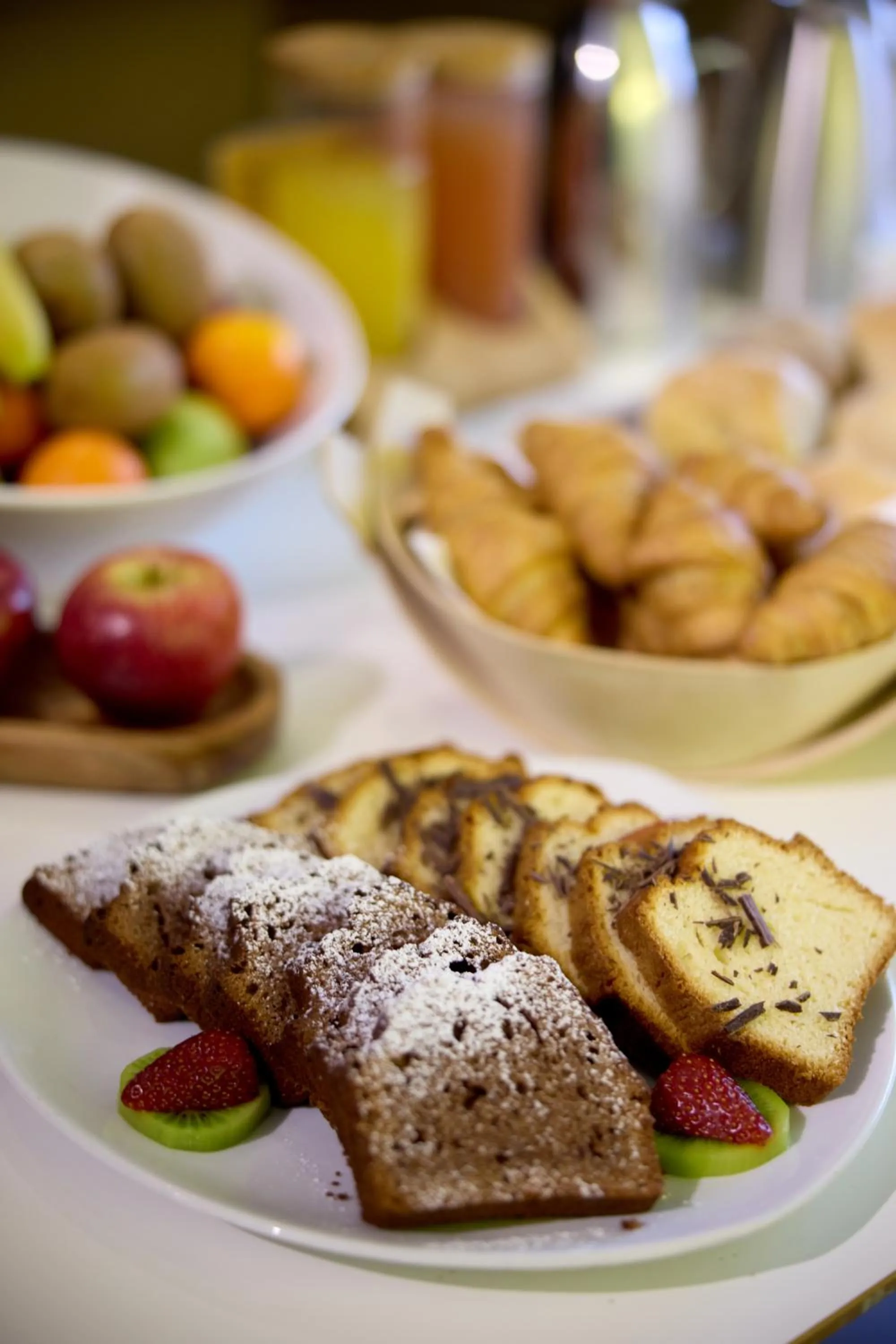 Buffet breakfast in Domotel Olympia