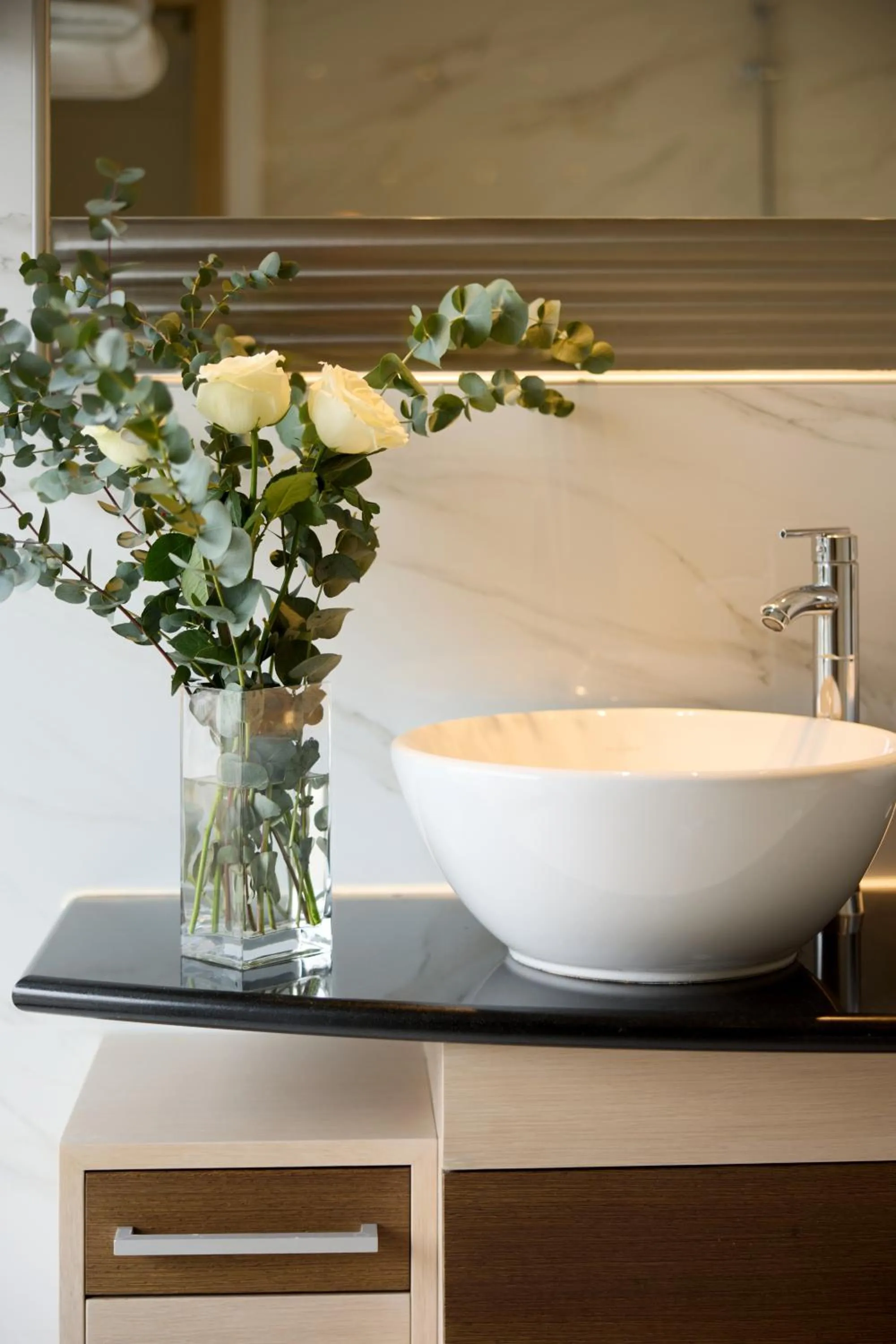 Bathroom in Domotel Olympia