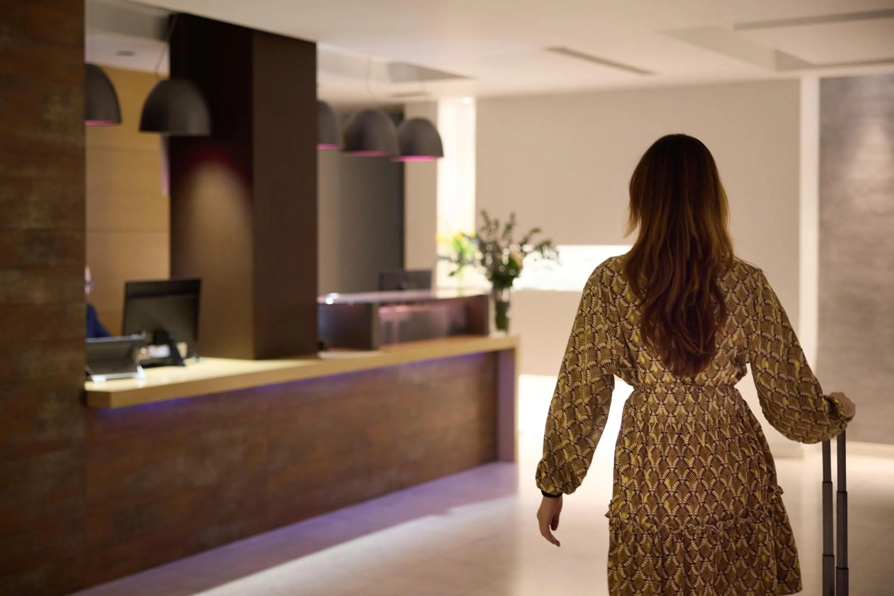 Lobby or reception in Domotel Olympia