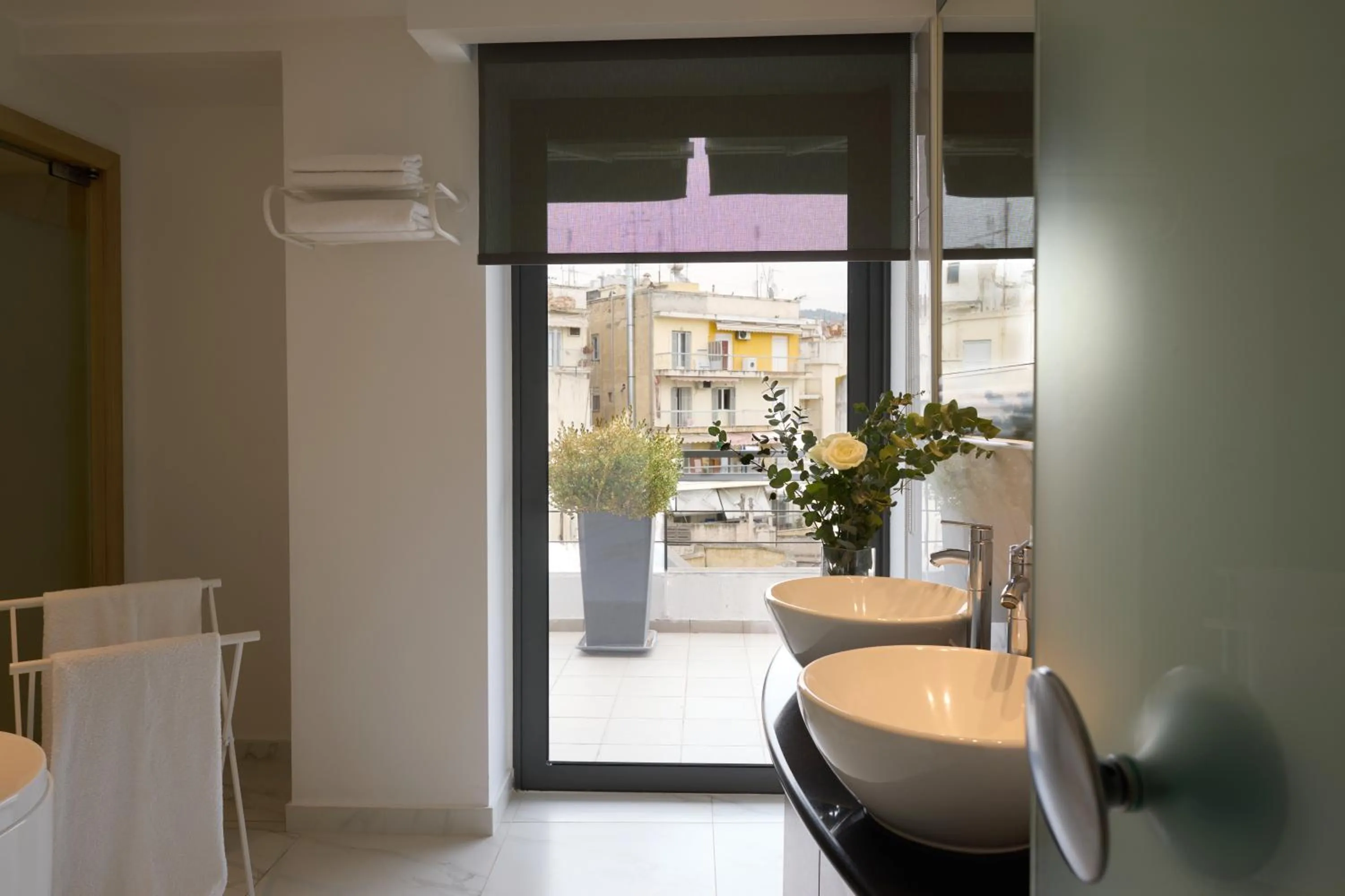 Bathroom in Domotel Olympia