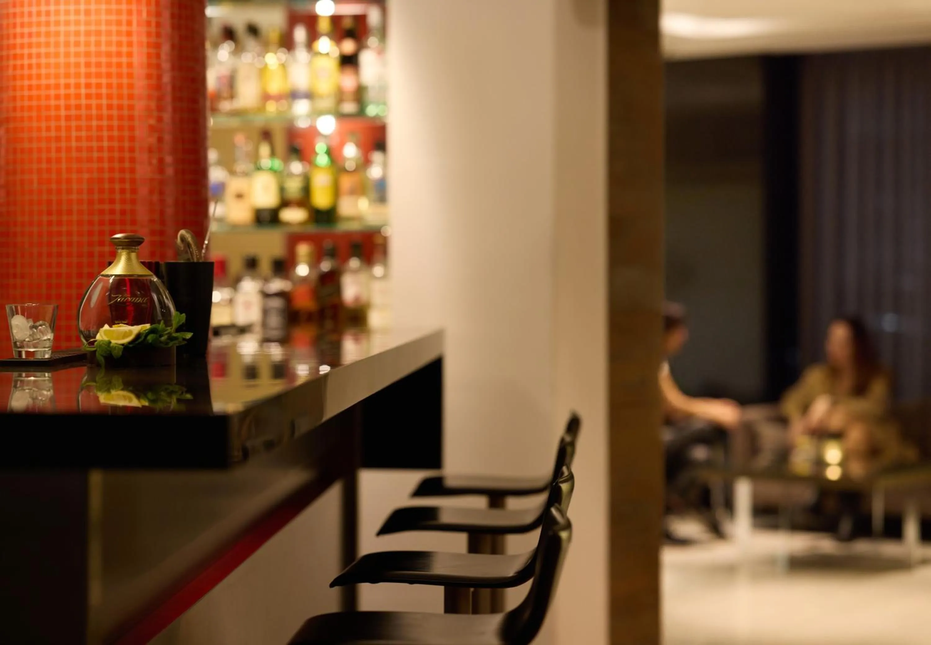 Lounge or bar in Domotel Olympia