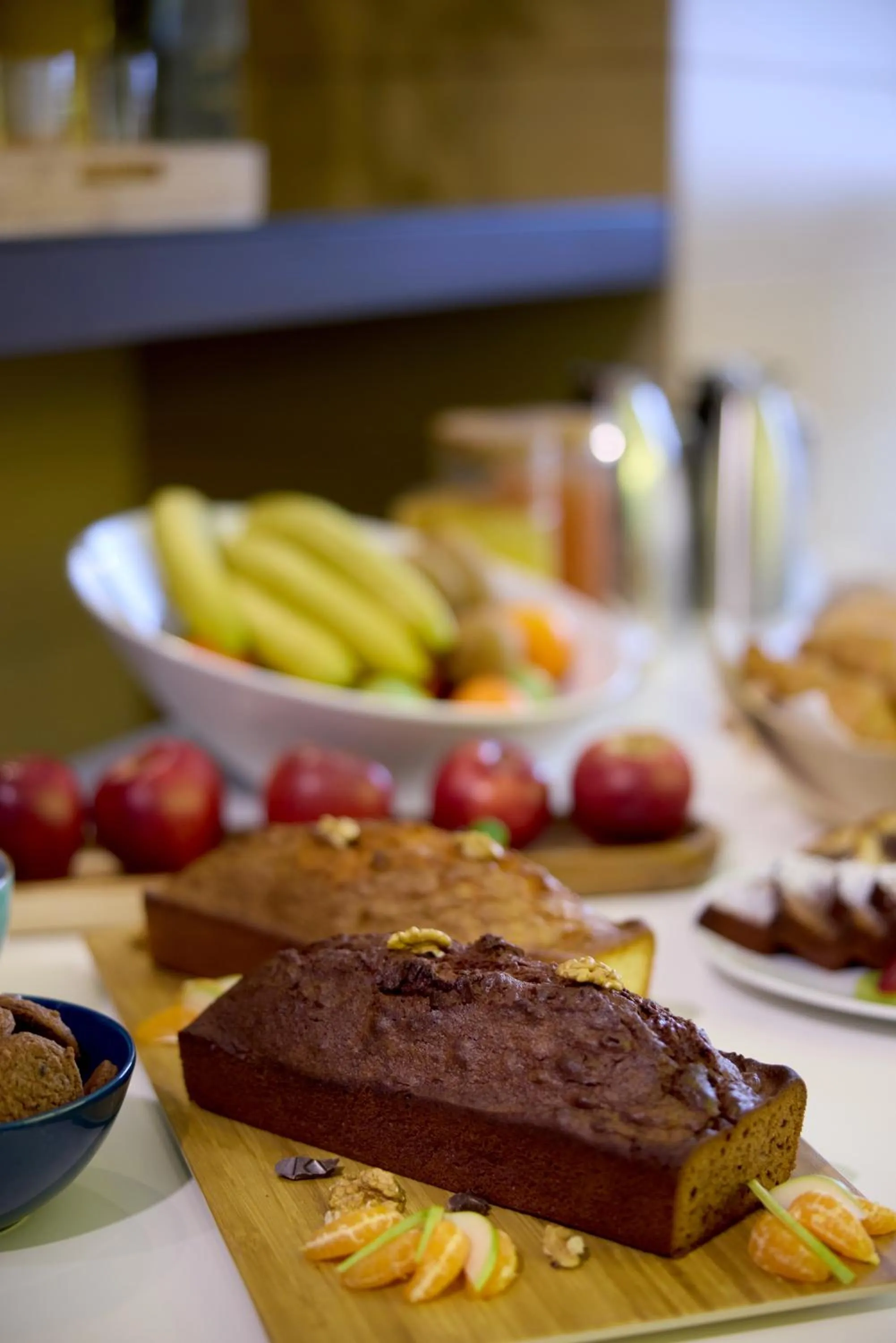 Buffet breakfast in Domotel Olympia