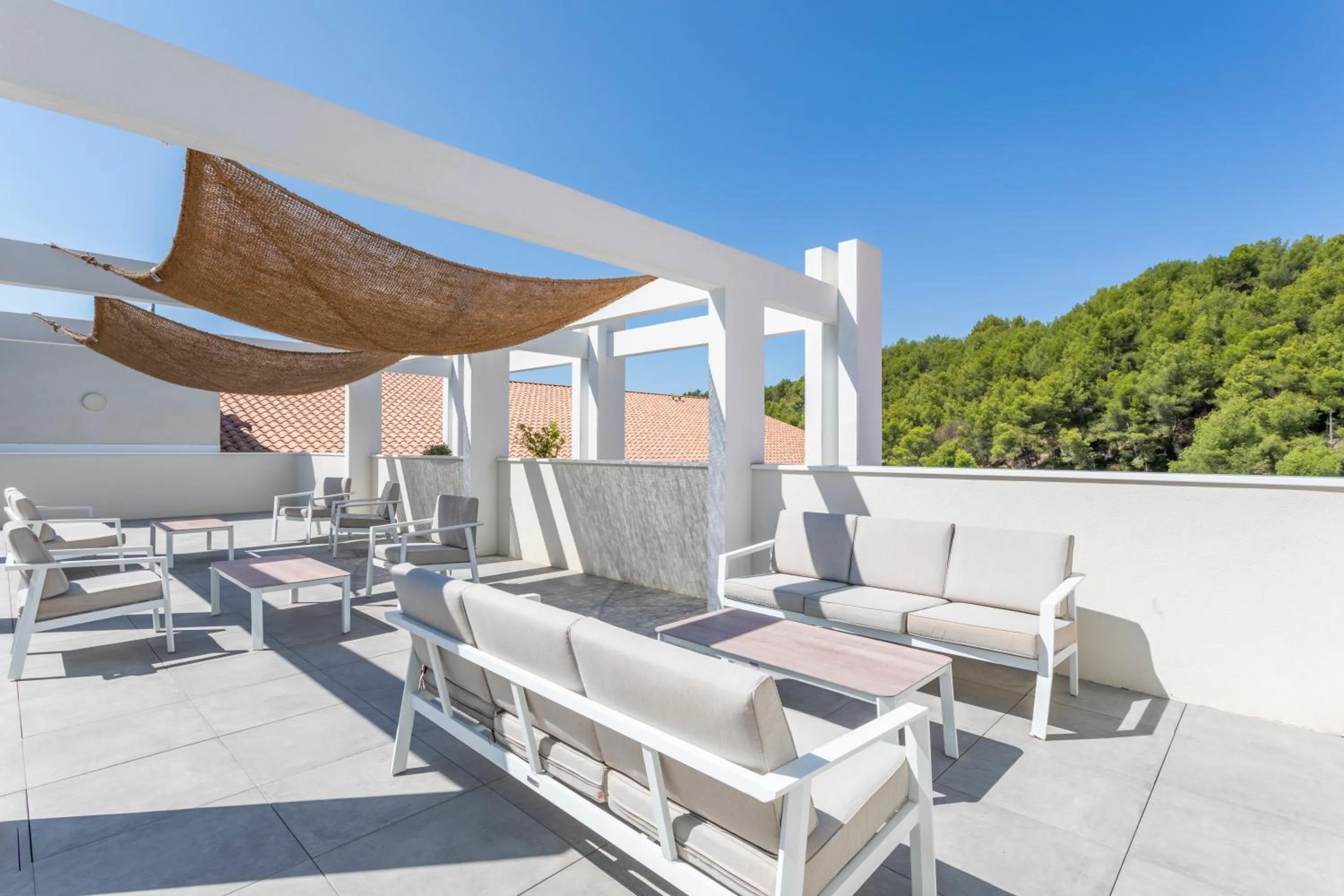 Patio in Résidence Pierre et Vacances Cap Cassis Calanques