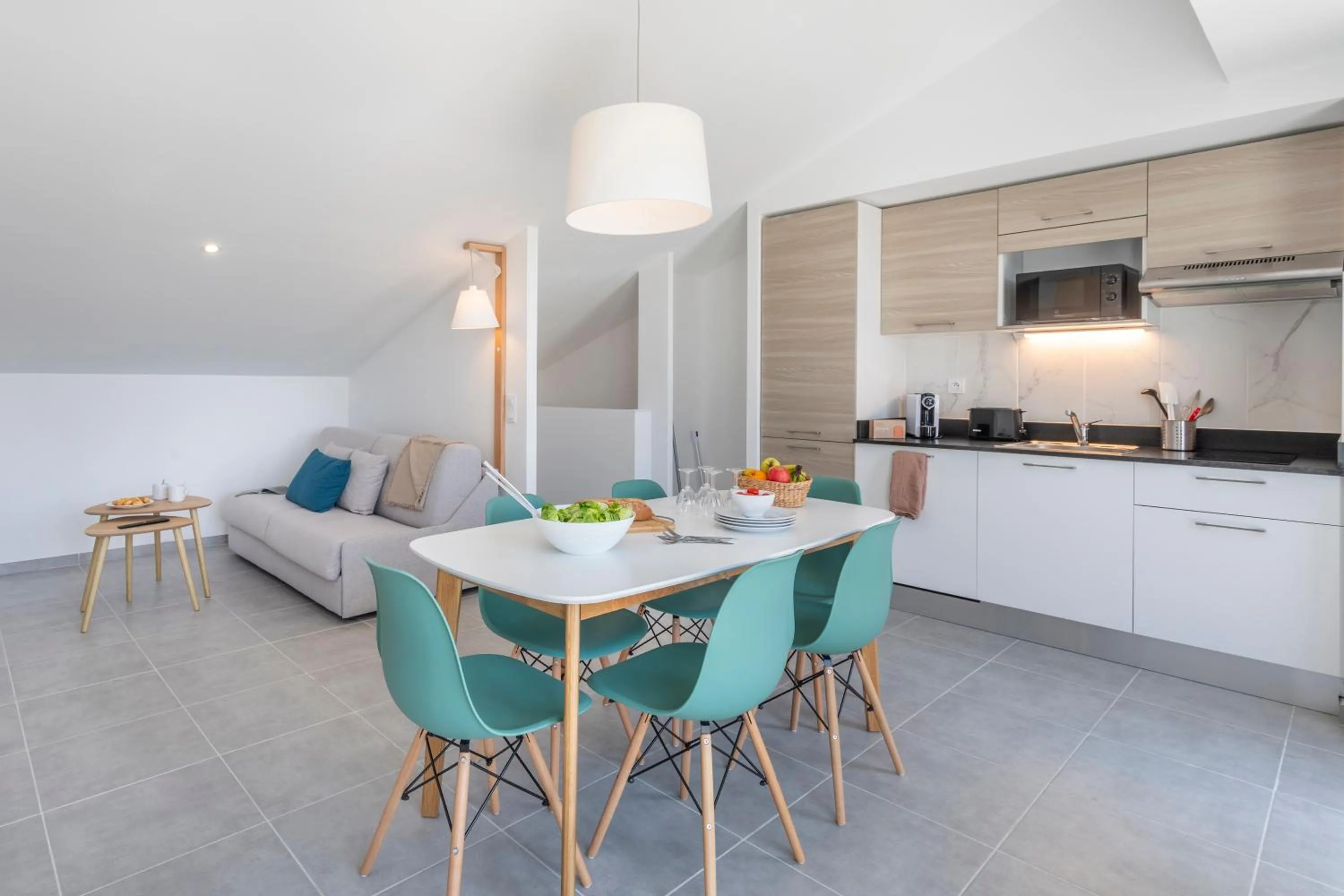 Kitchen or kitchenette in Résidence Pierre et Vacances Cap Cassis Calanques