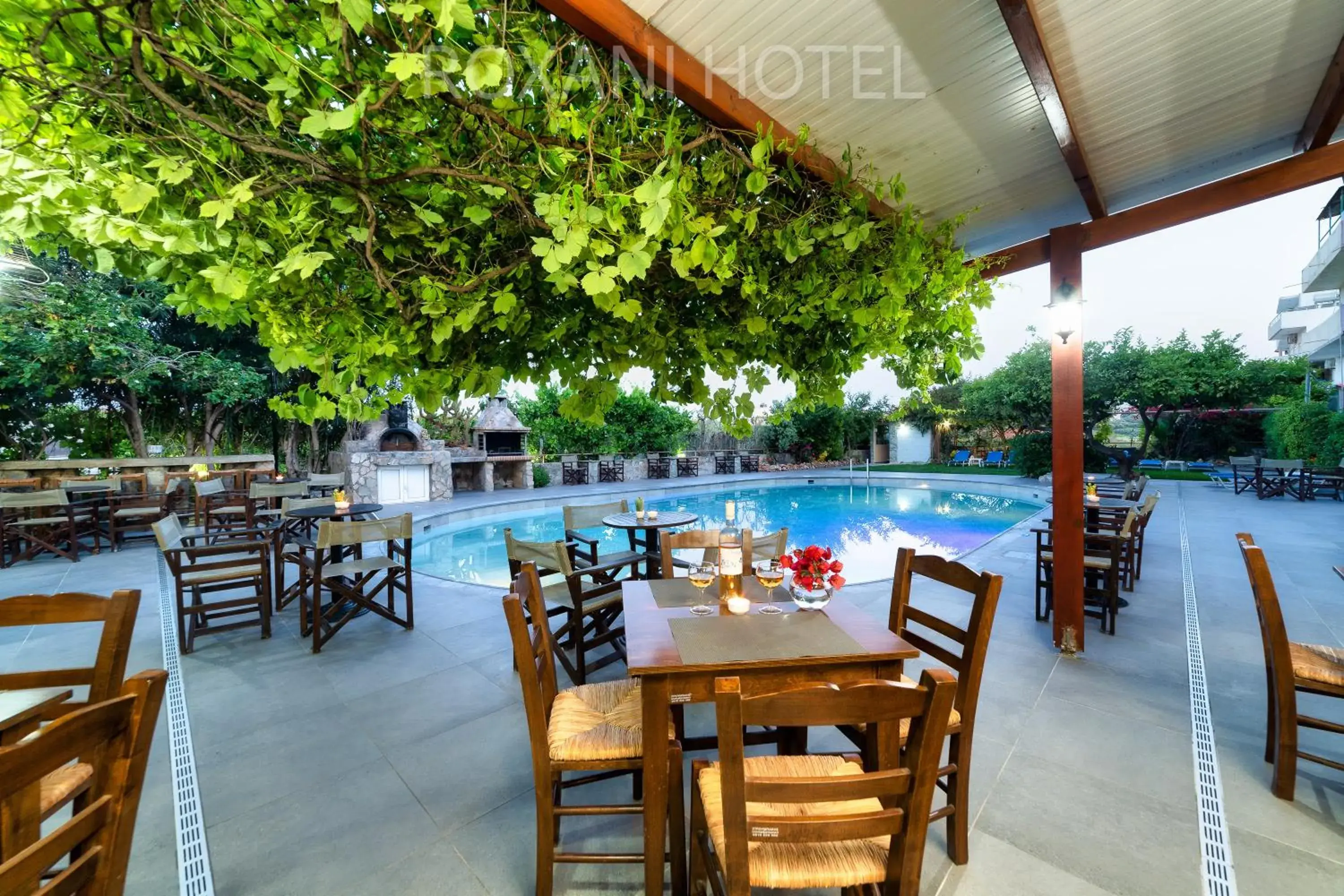 Breakfast in Roxani Hotel Breakfast in Roxani Hotel