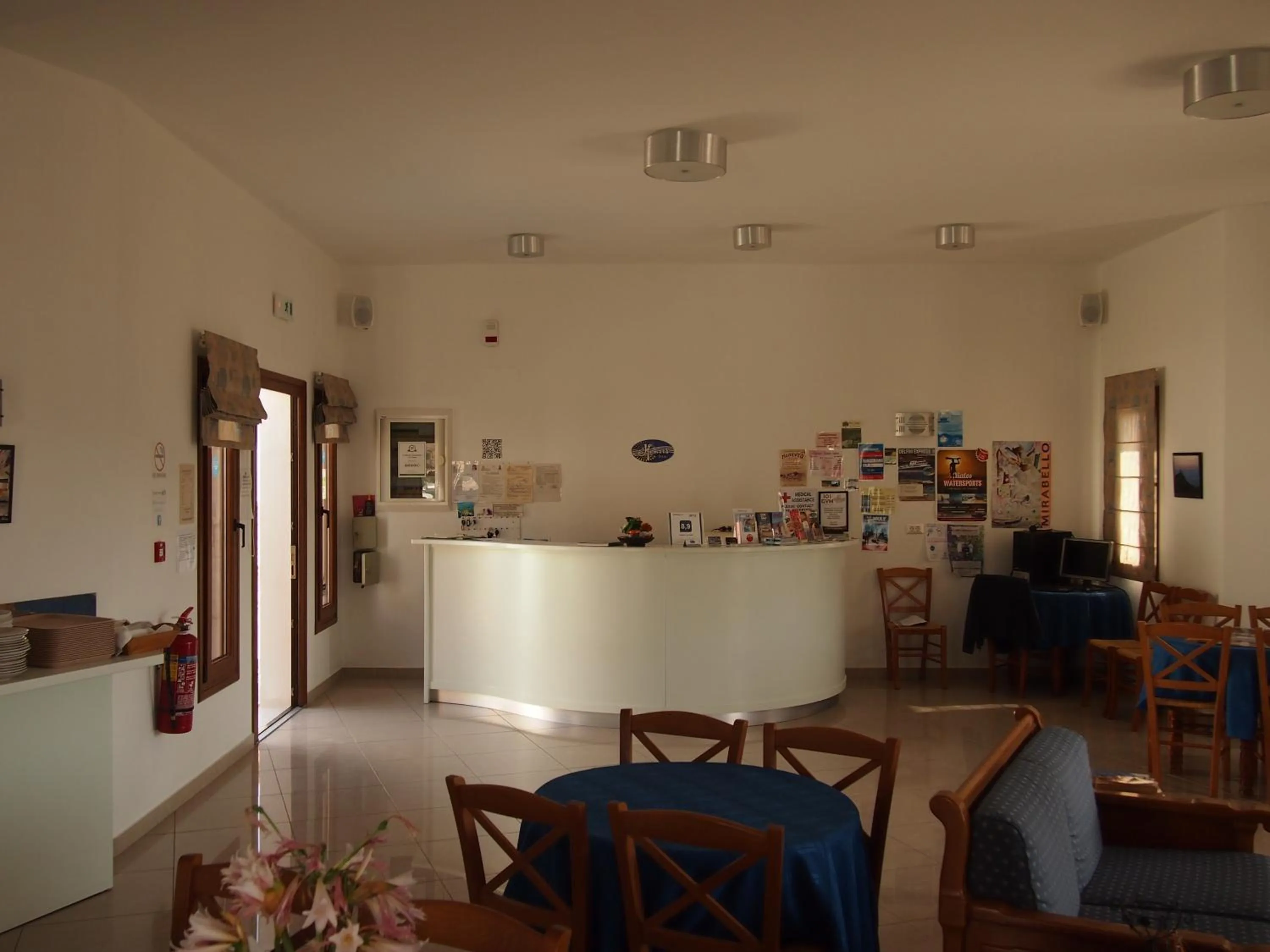 Decorative detail in Homer's Inn Hotel