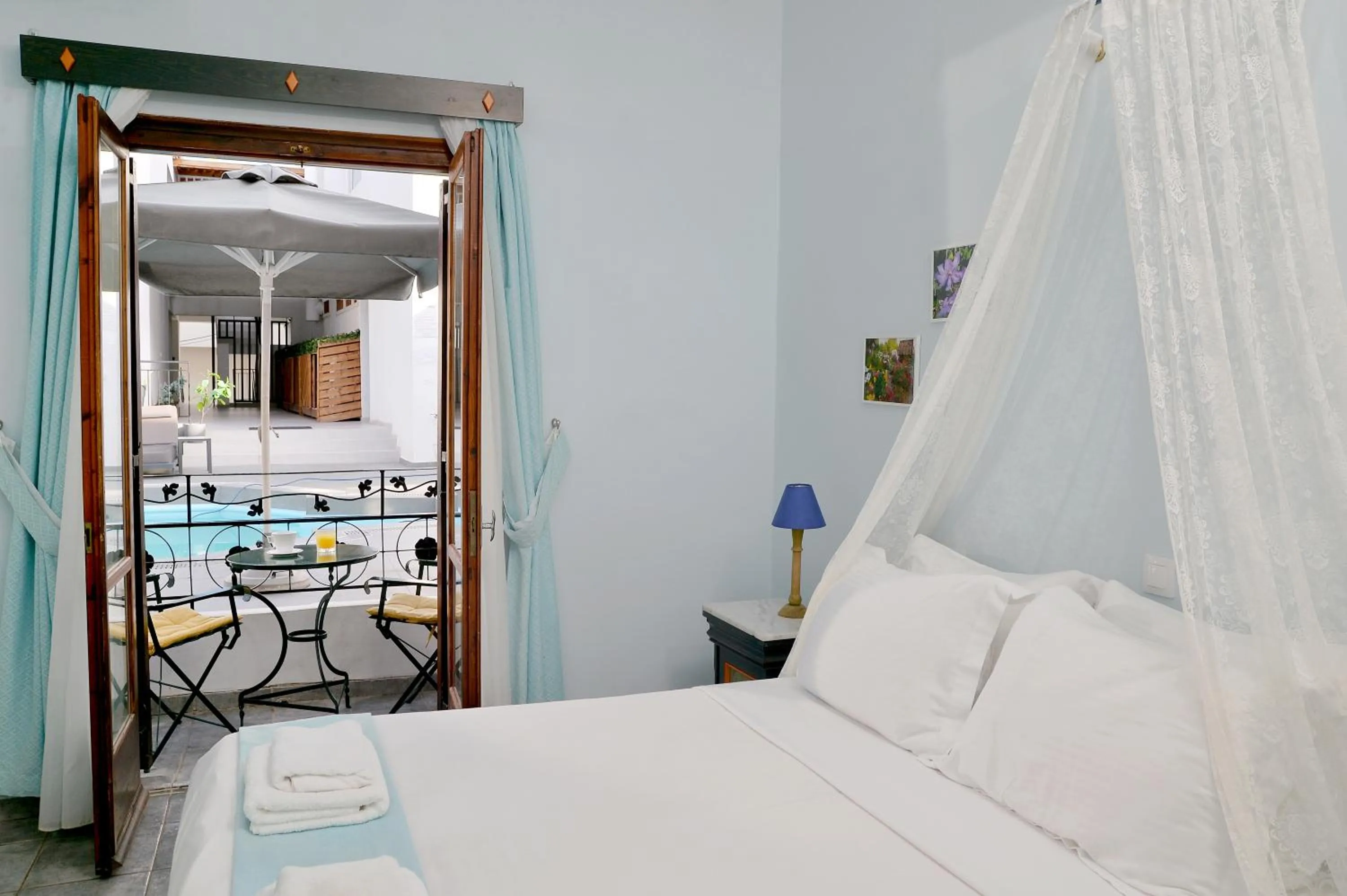 View (from property/room), Bed in Yianna Hotel