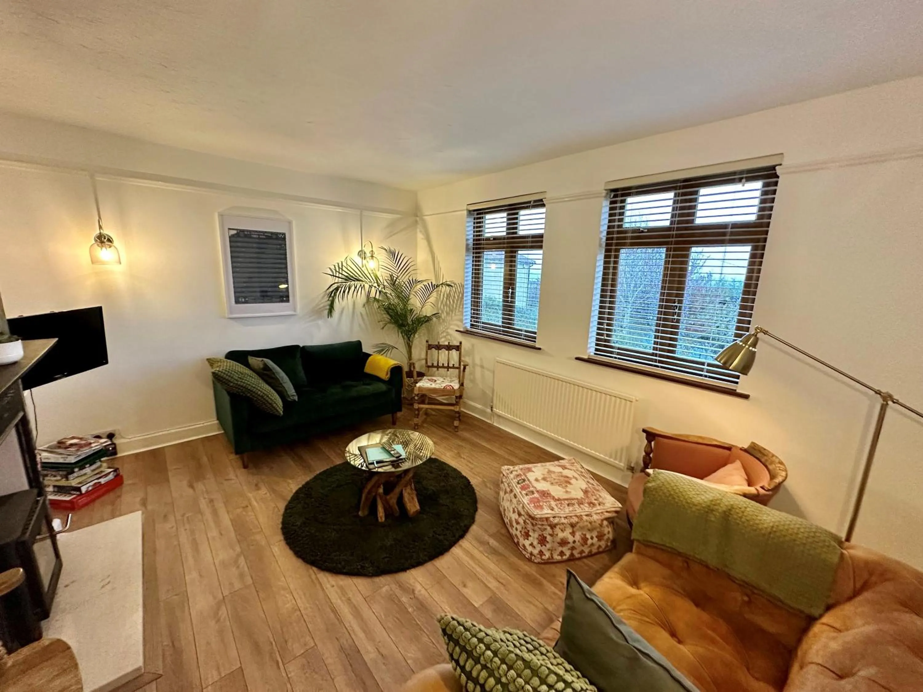 Living room in 3 Bed Ground Floor Apartment - Hot Tub Optional Upgrade