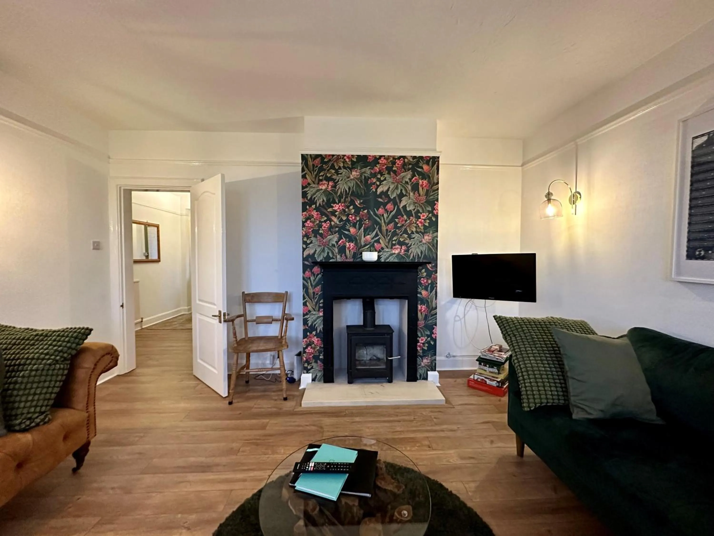 Living room in 3 Bed Ground Floor Apartment - Hot Tub Optional Upgrade