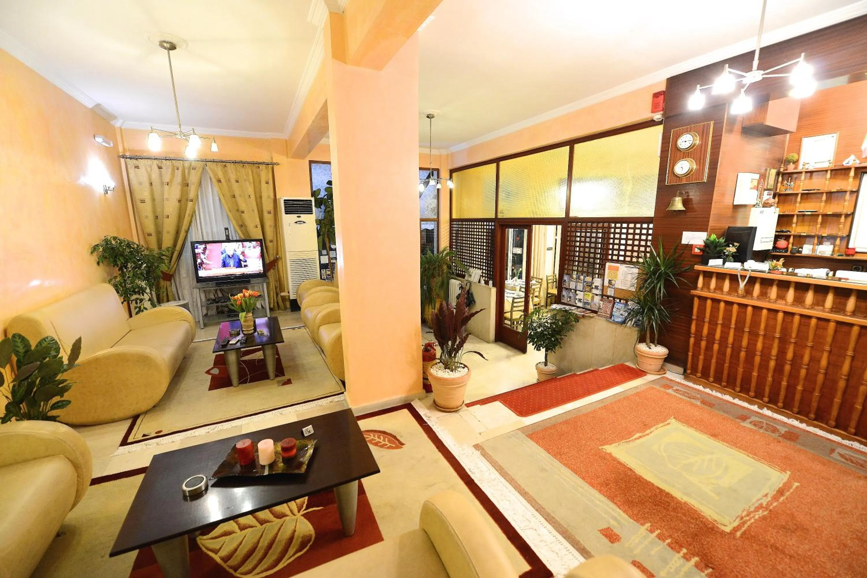 Communal lounge/ TV room in Hotel Dalia